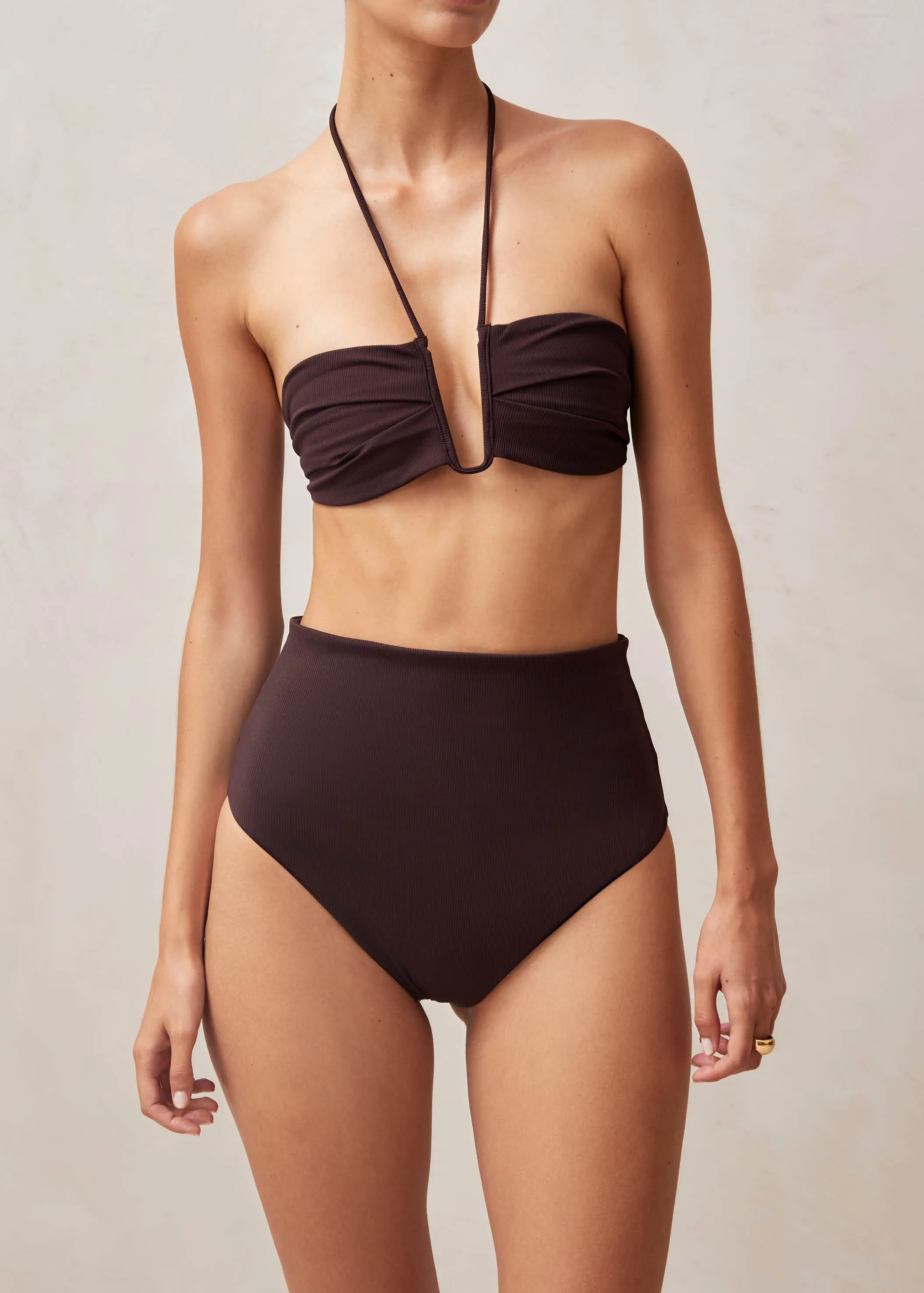 Costa Brown Bikini Bottom sold by Alohas product image thumbnail 4