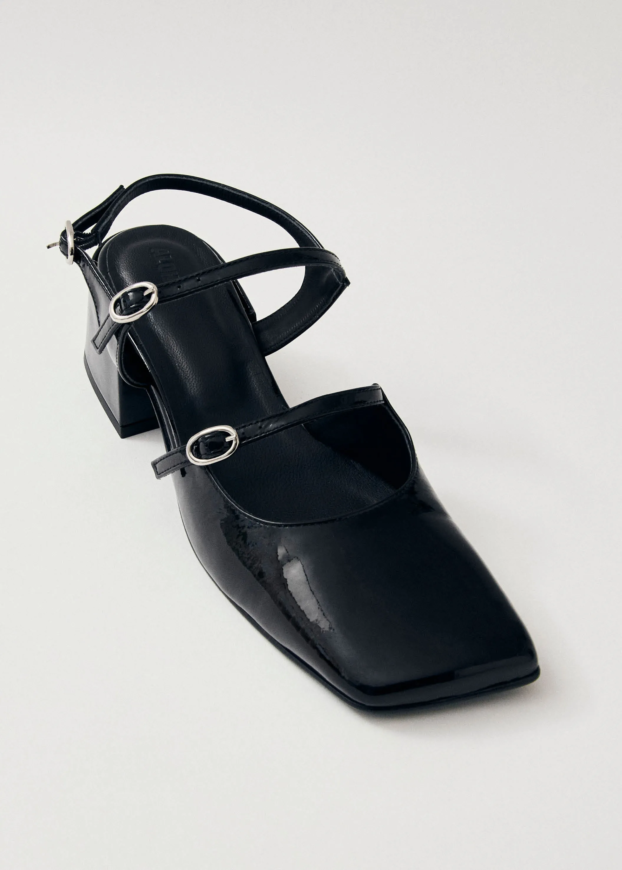 Withnee Onix Black Leather Pumps sold by Alohas product image thumbnail 5