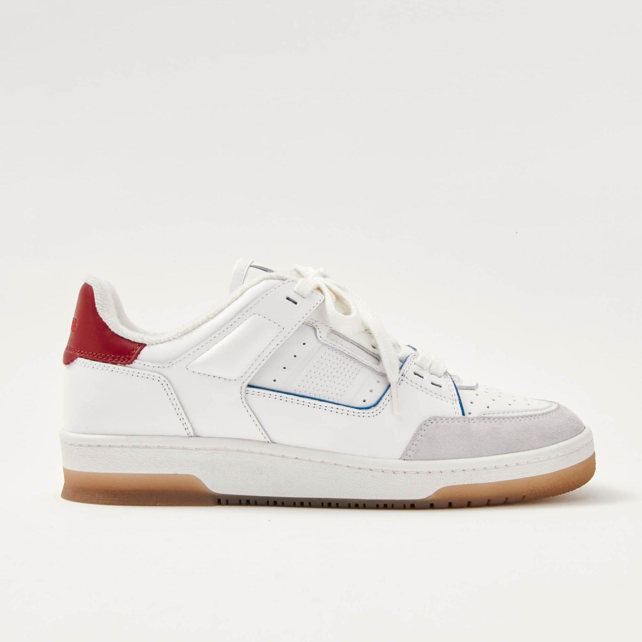 Tb.89 Red Leather Sneakers sold by Alohas product image thumbnail 3