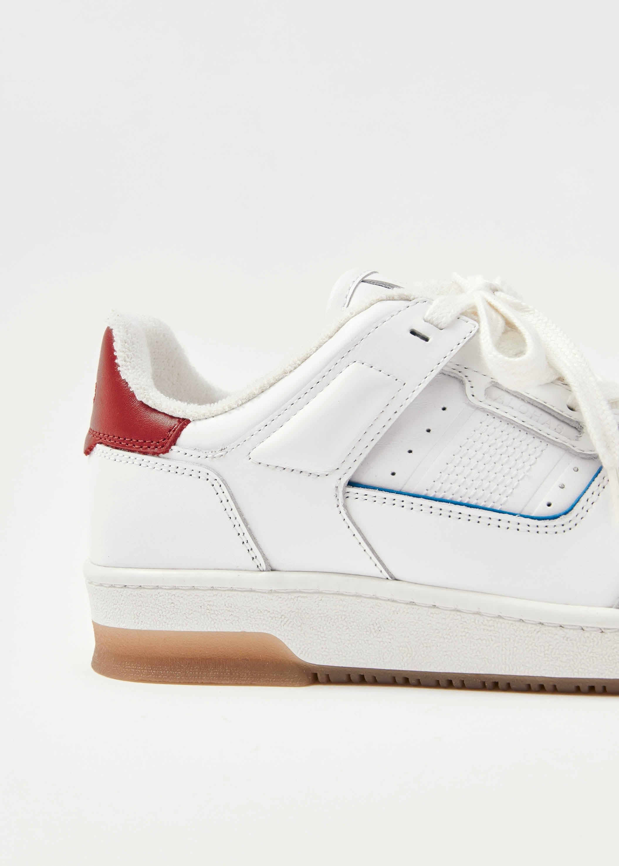 Tb.89 Red Leather Sneakers sold by Alohas product image thumbnail 4