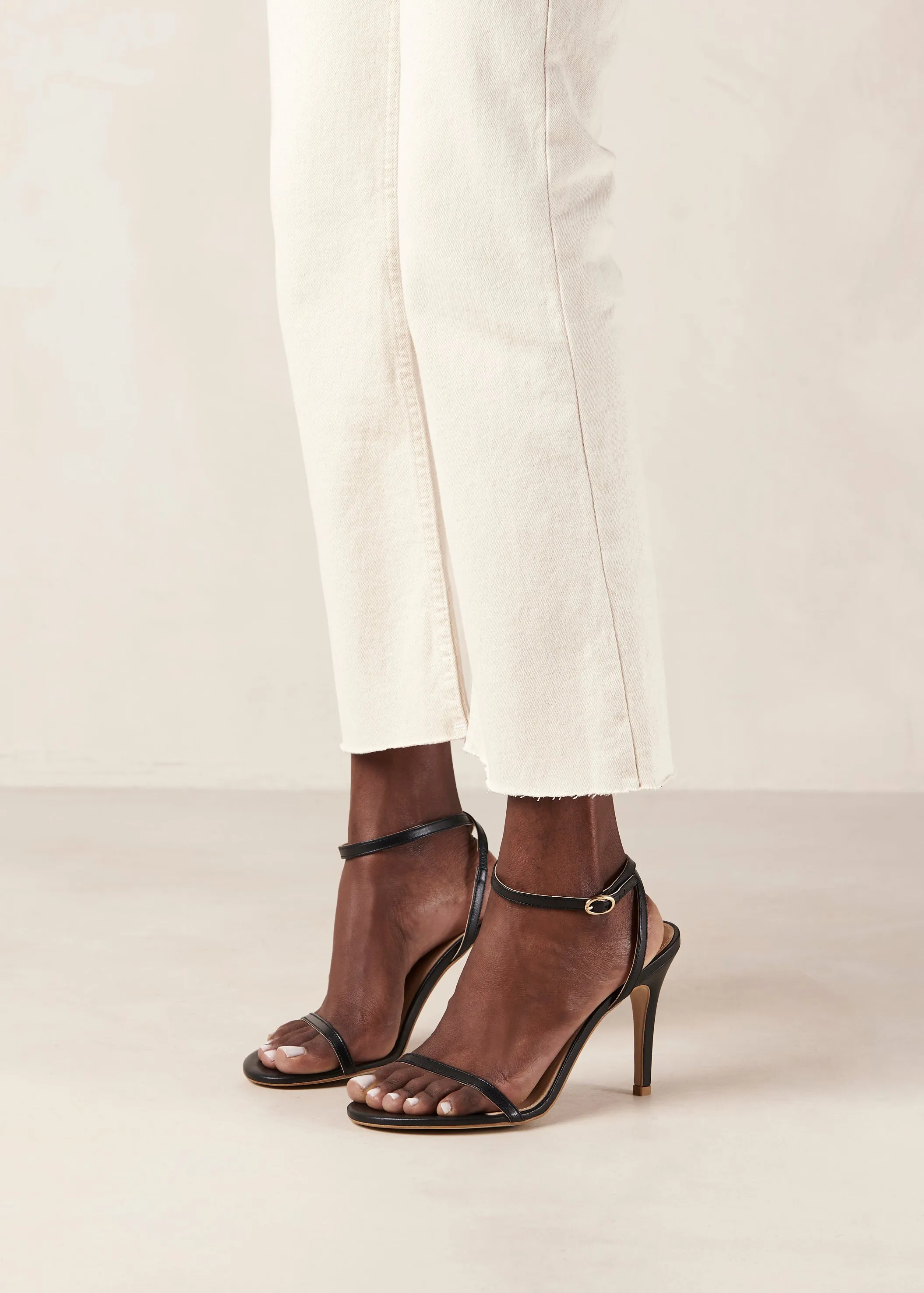 Otis Black Leather Sandals sold by Alohas product image thumbnail 2