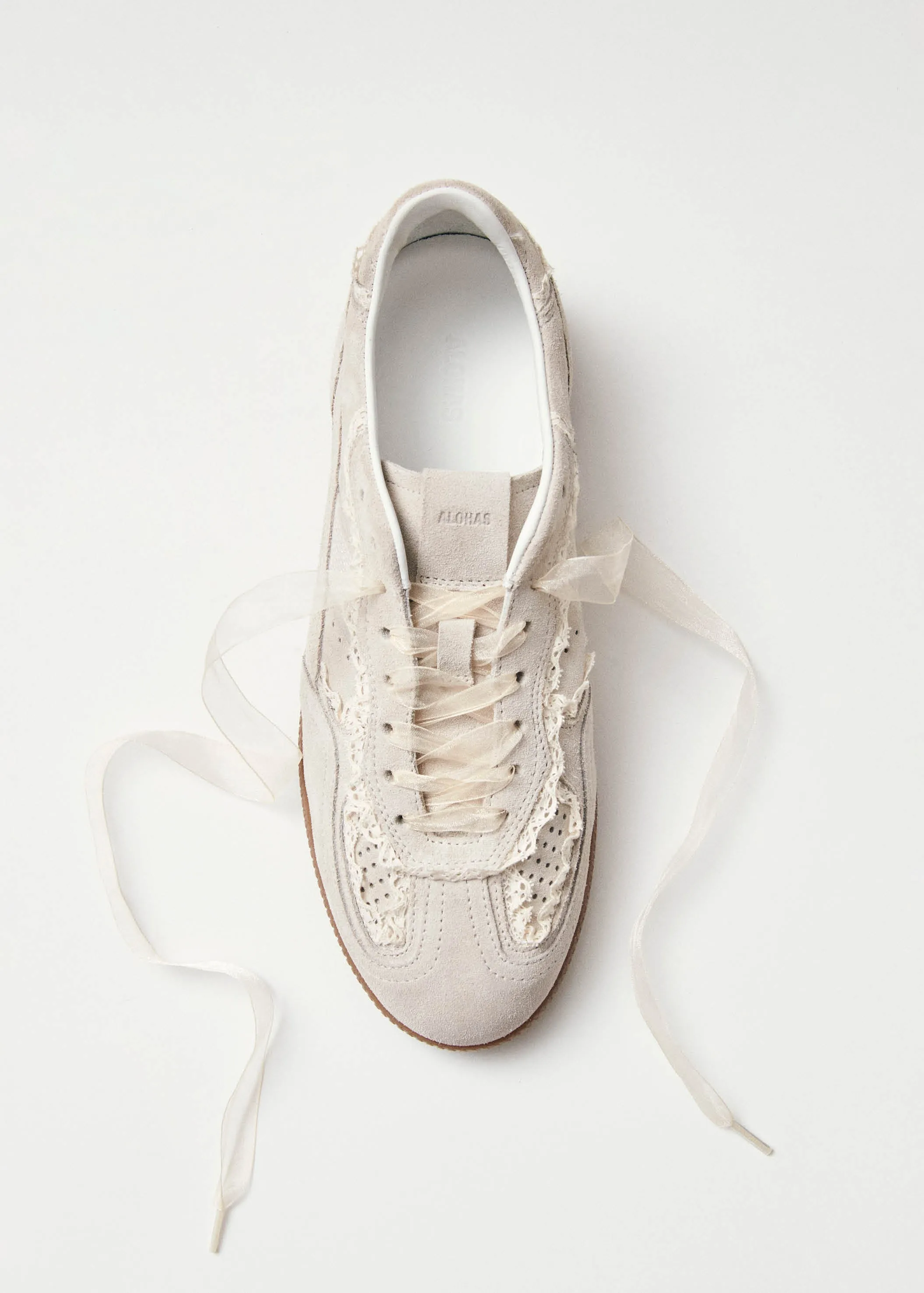 Tb.490 Crochet Cream Leather Sneakers sold by Alohas product image thumbnail 4