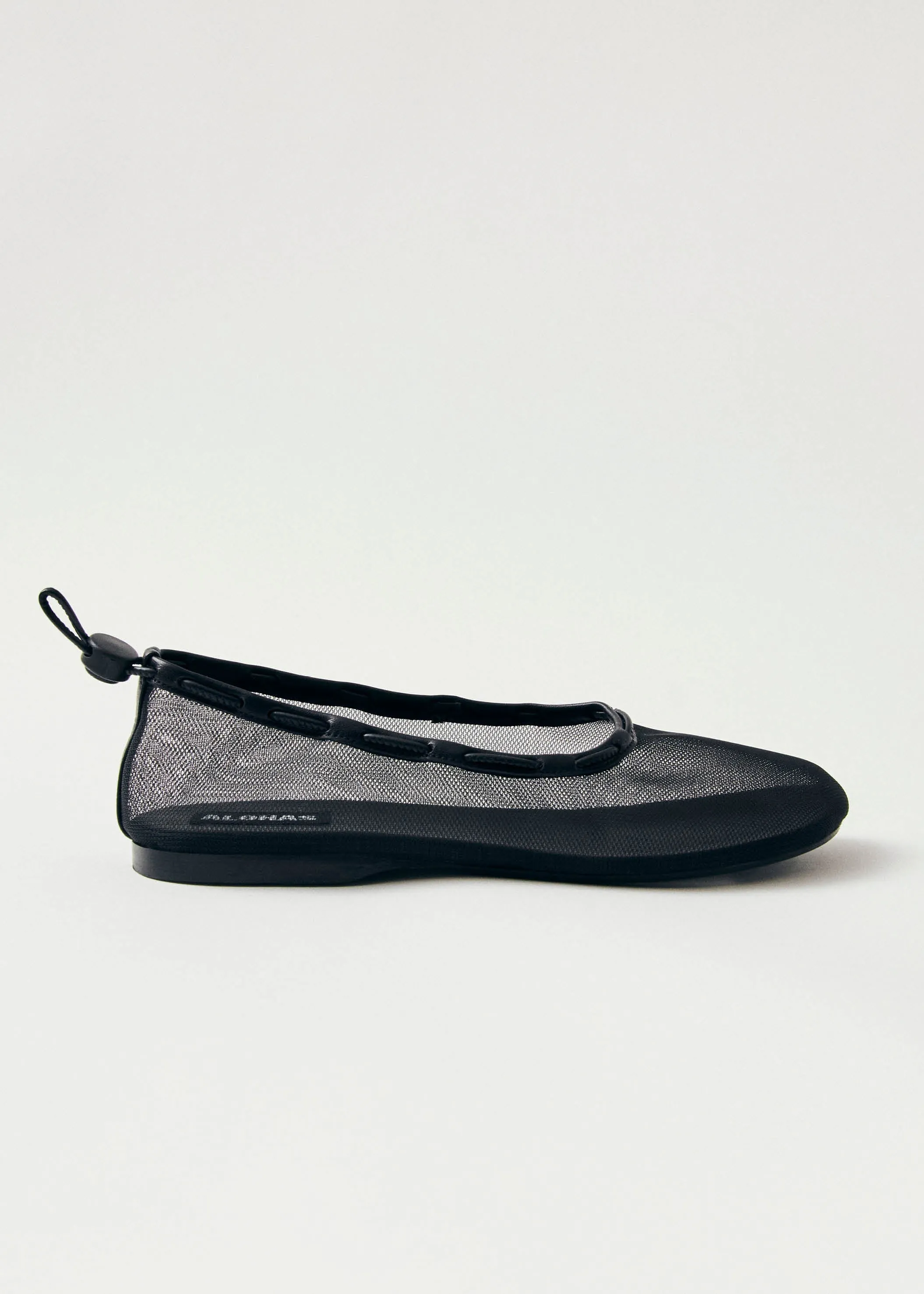 Gill Mesh Black Ballet Flats sold by Alohas