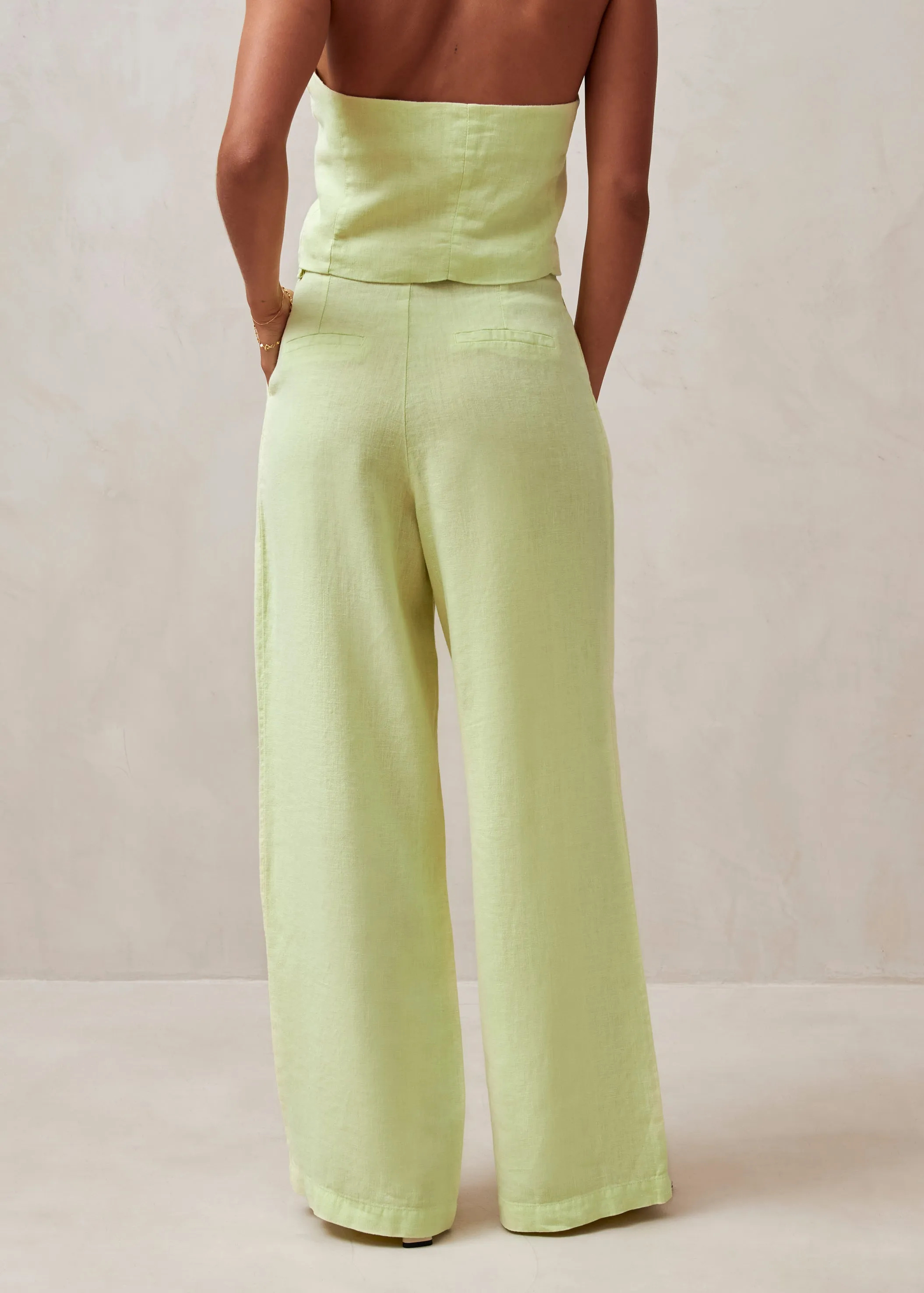Kaede Green Pants sold by Alohas product image thumbnail 2