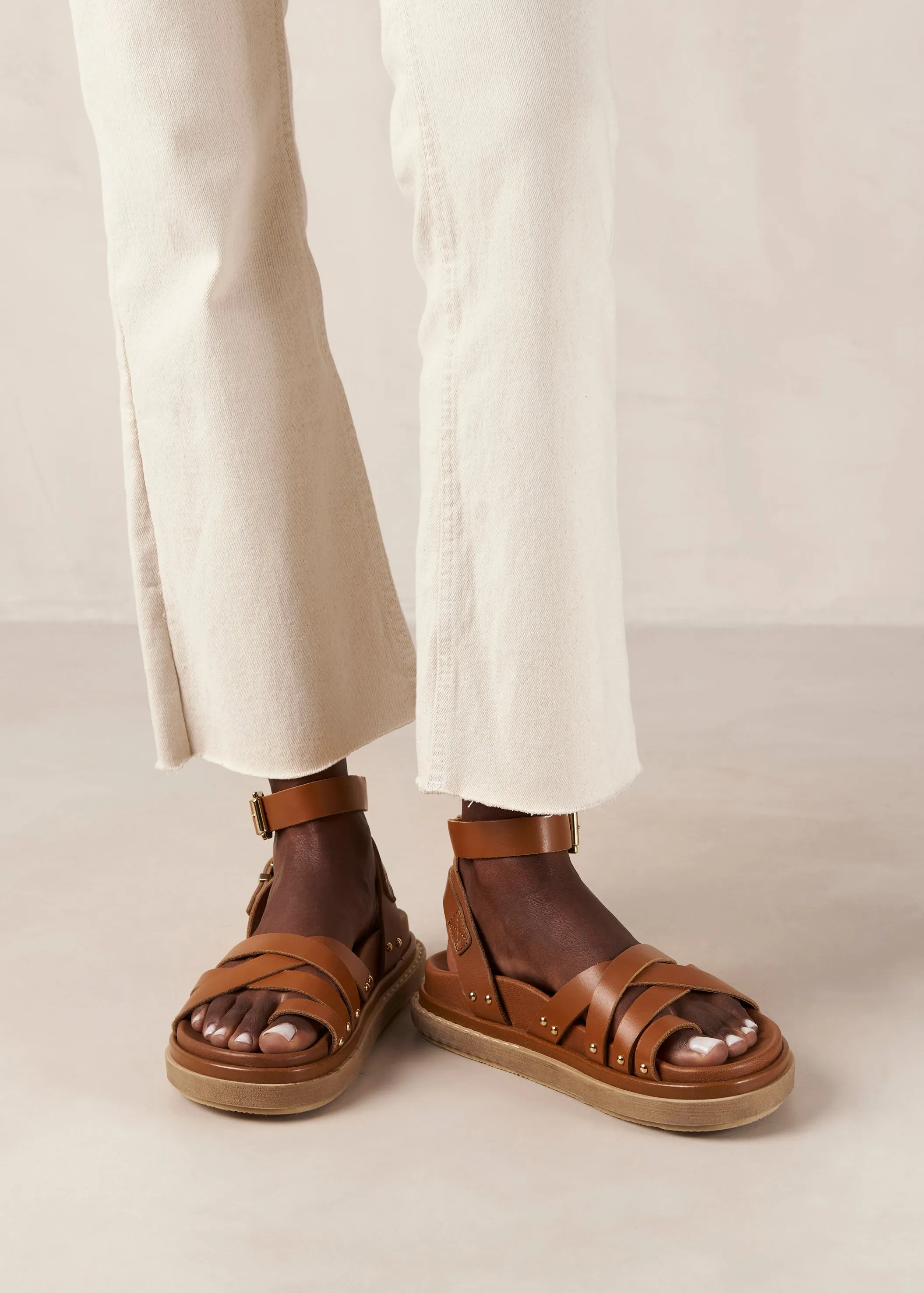 Buckle Up Tan sold by Alohas