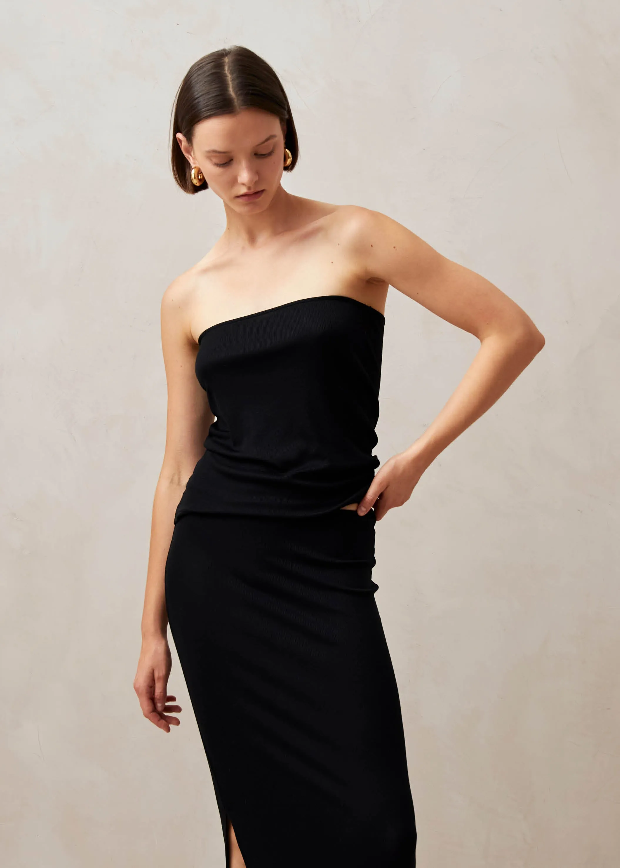 Mona Black Tank sold by Alohas