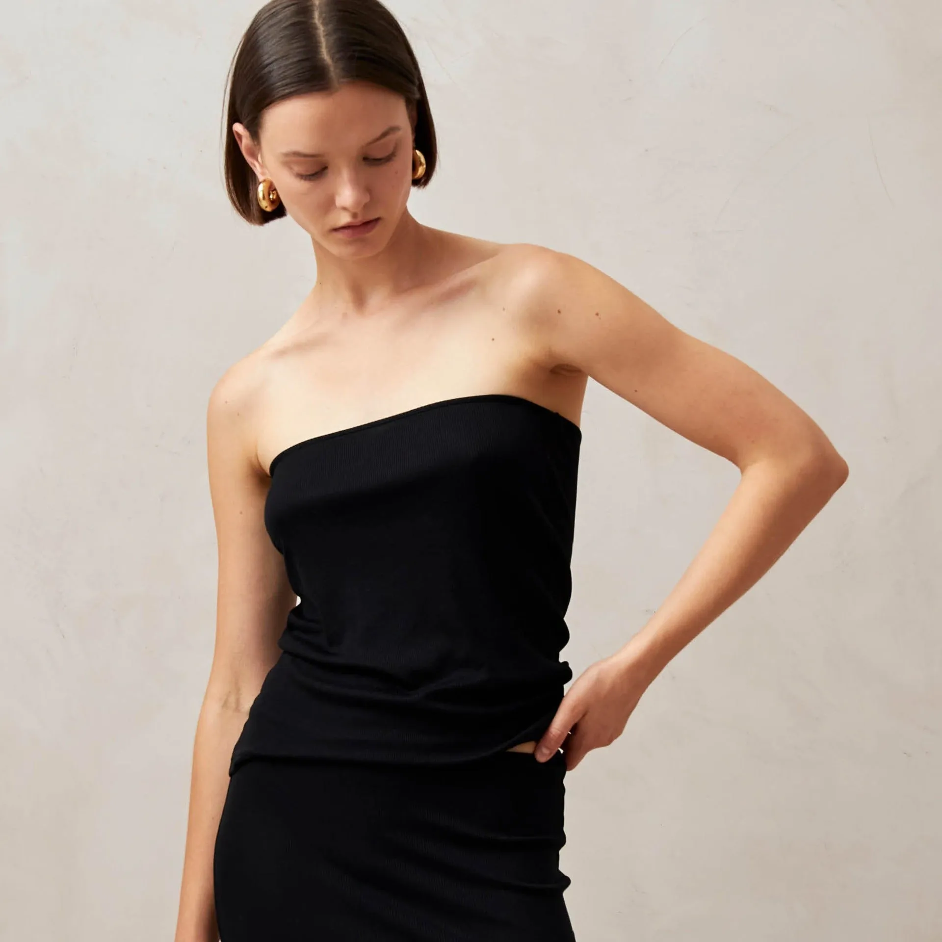 Mona Black Tank sold by Alohas product image thumbnail 3