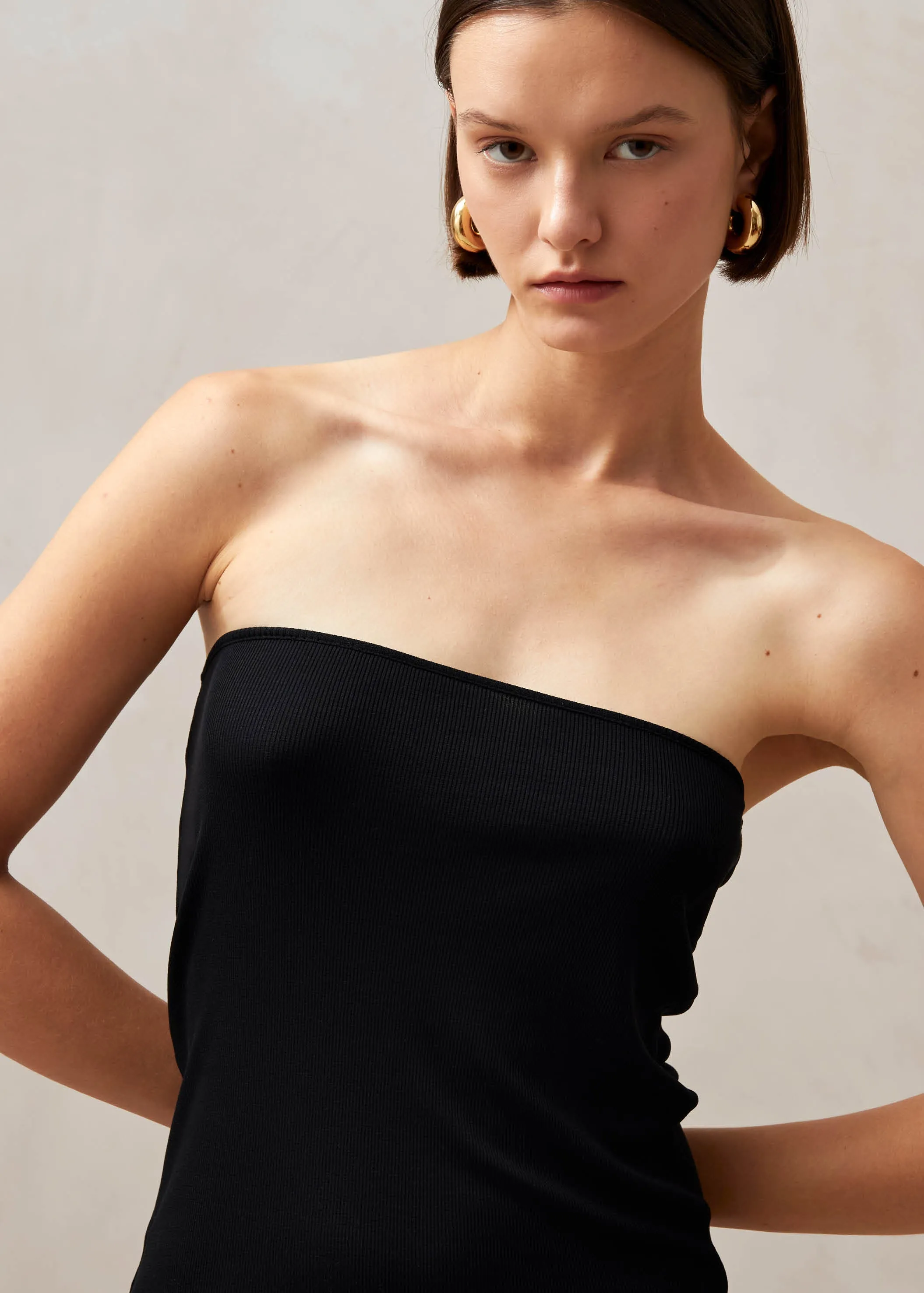 Mona Black Tank sold by Alohas product image thumbnail 5