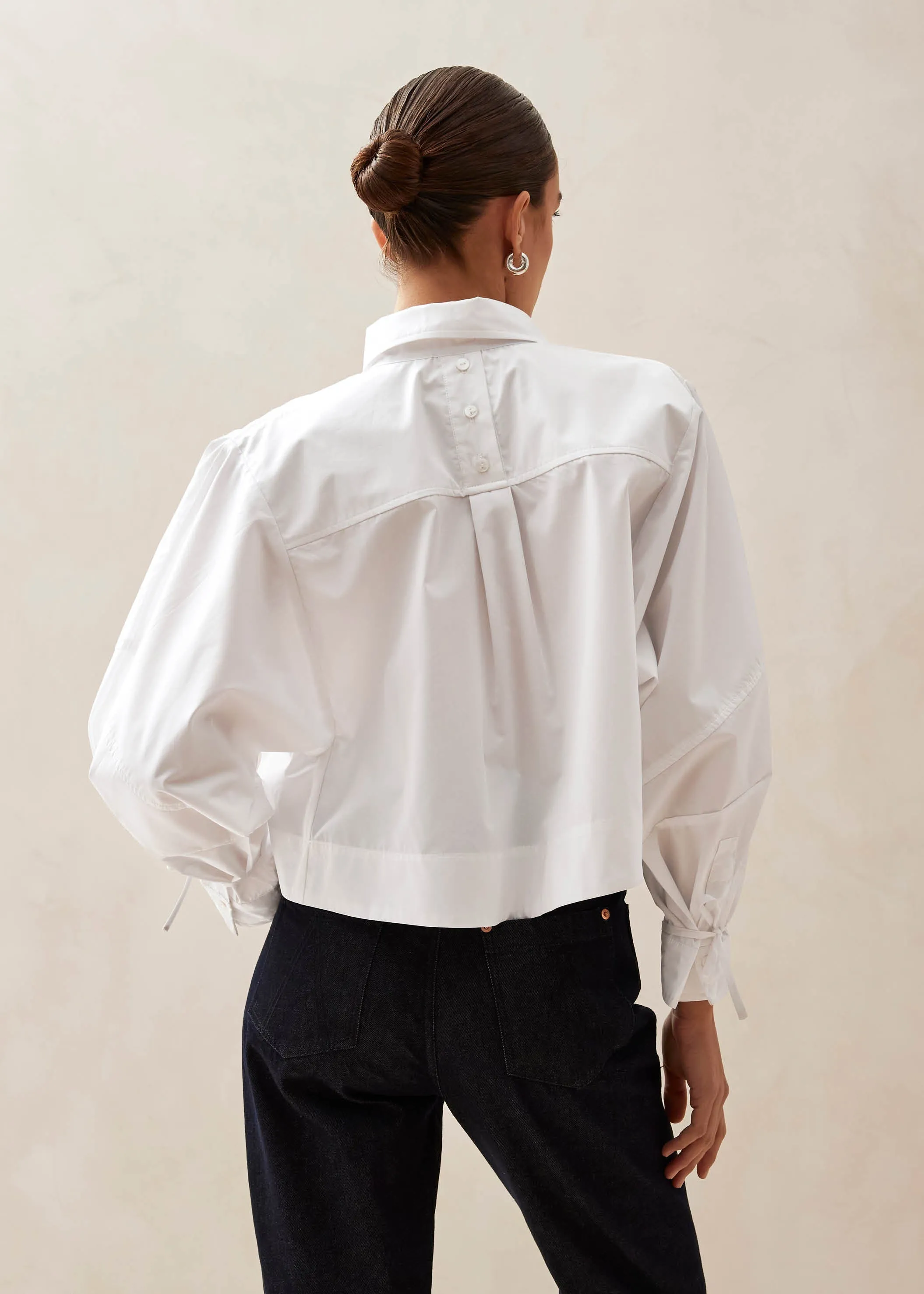 Adara White Shirt sold by Alohas product image thumbnail 2