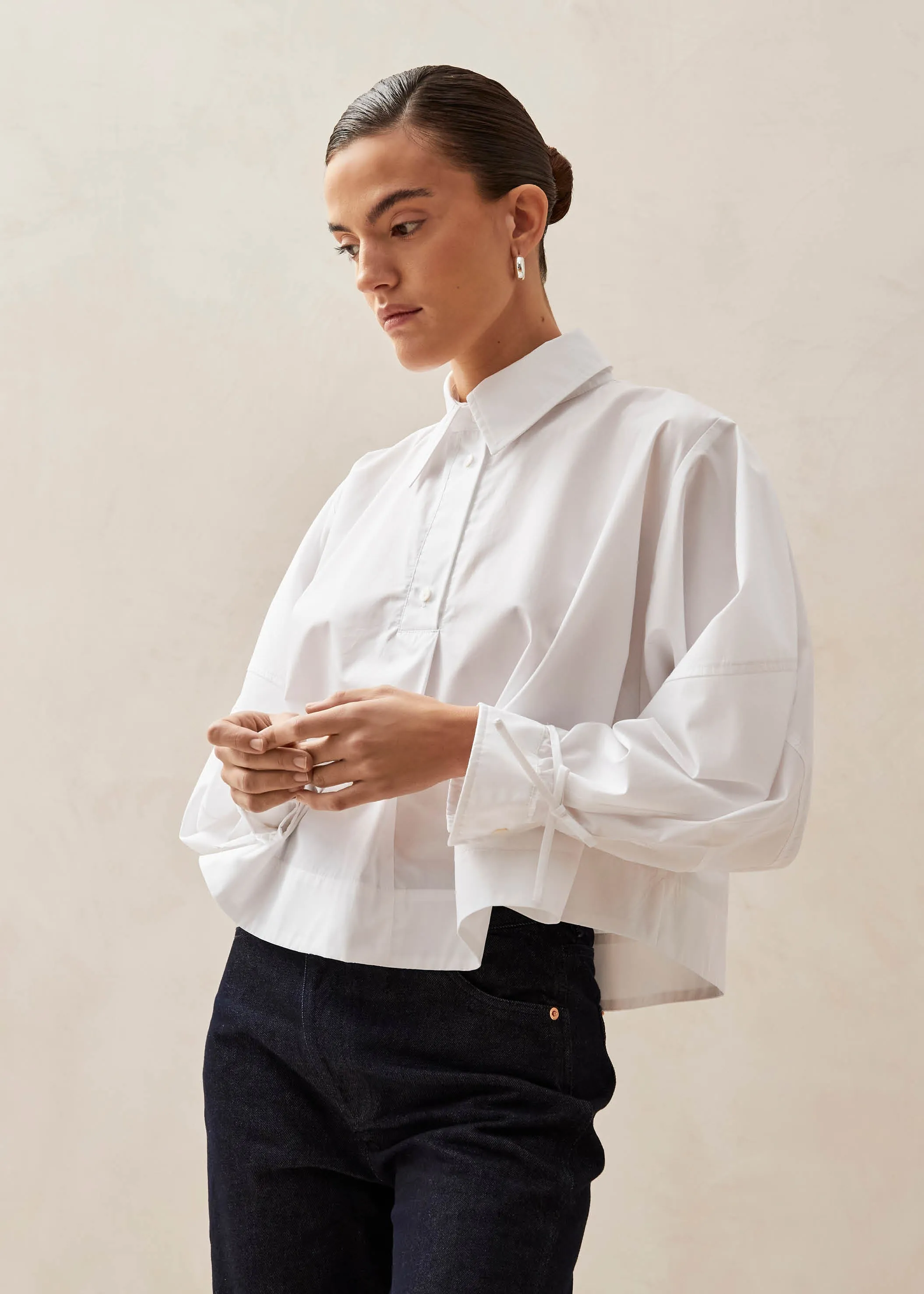 Adara White Shirt sold by Alohas product image thumbnail 4