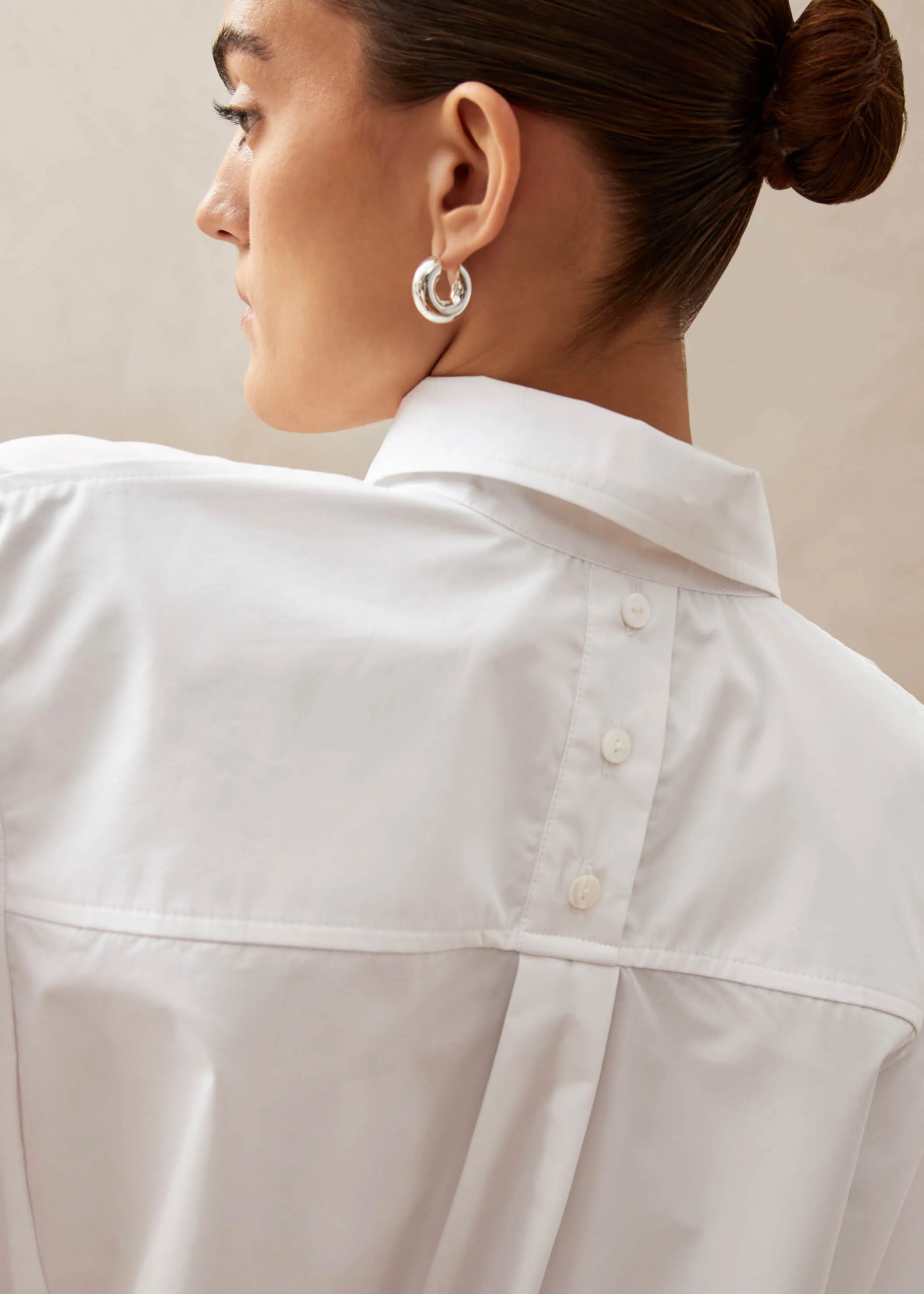 Adara White Shirt sold by Alohas product image thumbnail 5