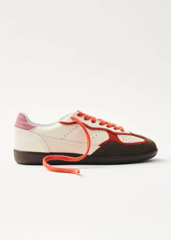 Tb.490 Bicolor Orange Pink Leather Sneakers sold by Alohas