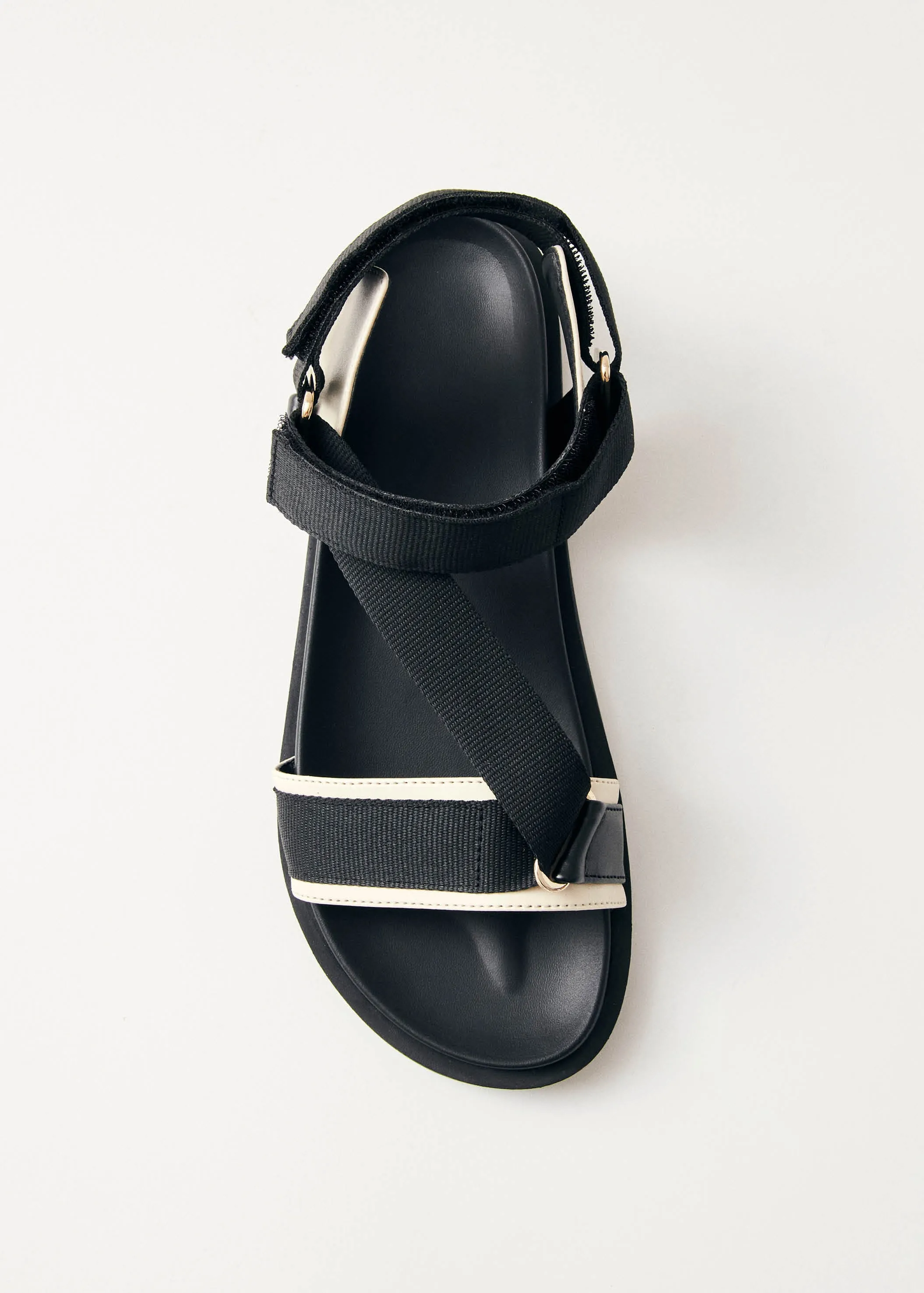 Indigo Black Vegan Leather Sandals sold by Alohas product image thumbnail 5