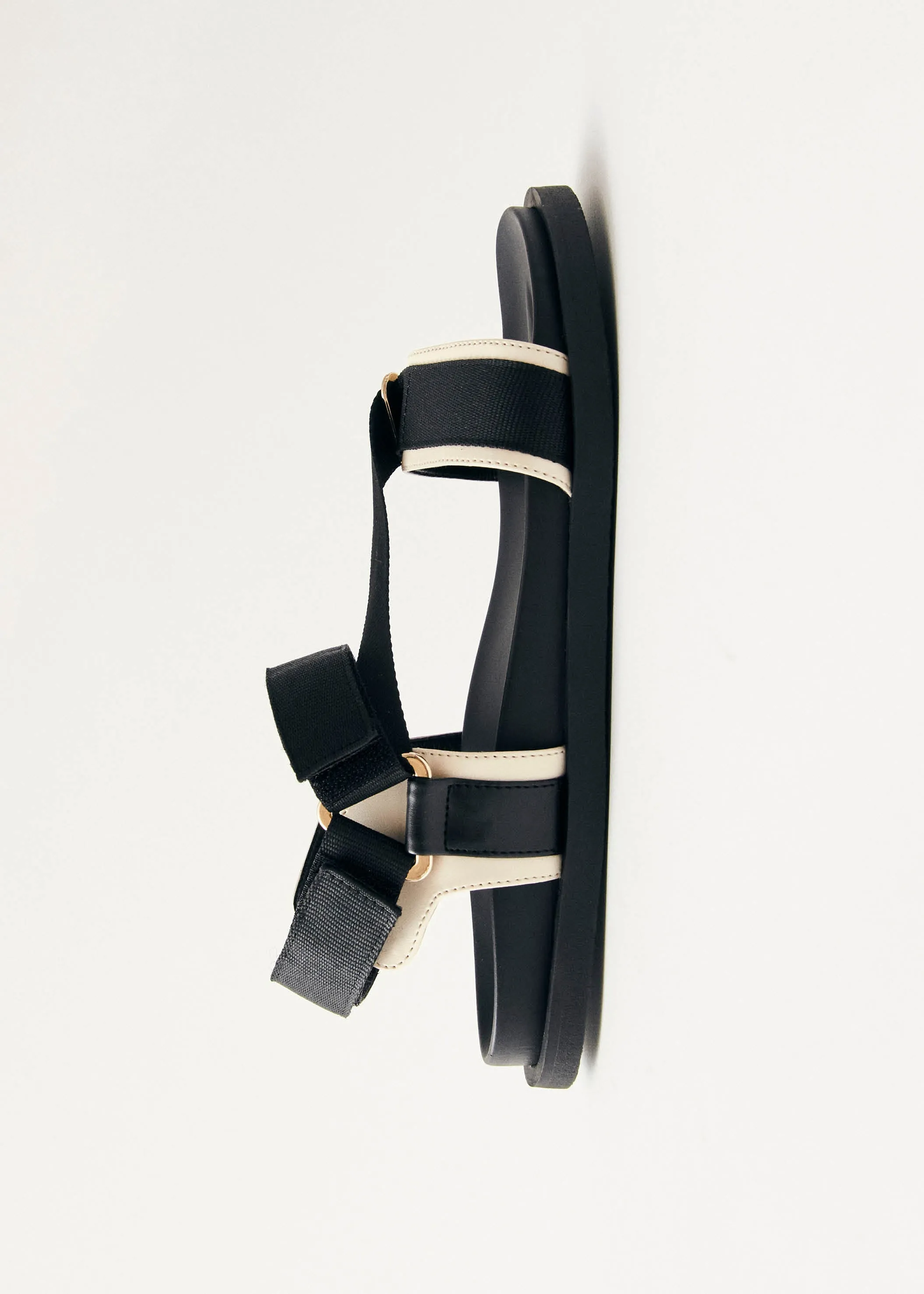 Indigo Black Vegan Leather Sandals sold by Alohas product image thumbnail 4