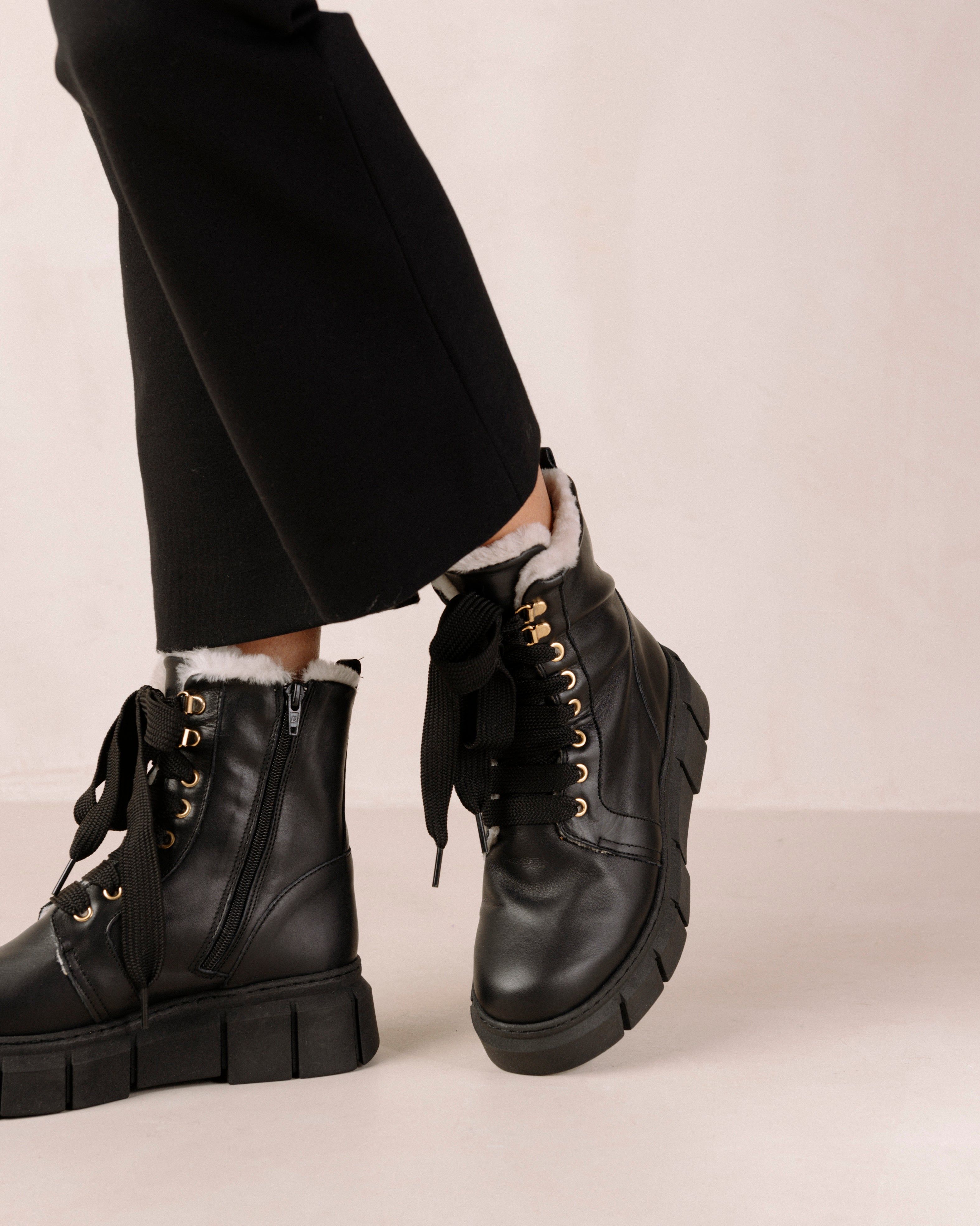 Can Can Black Shearling sold by Alohas product image thumbnail 5