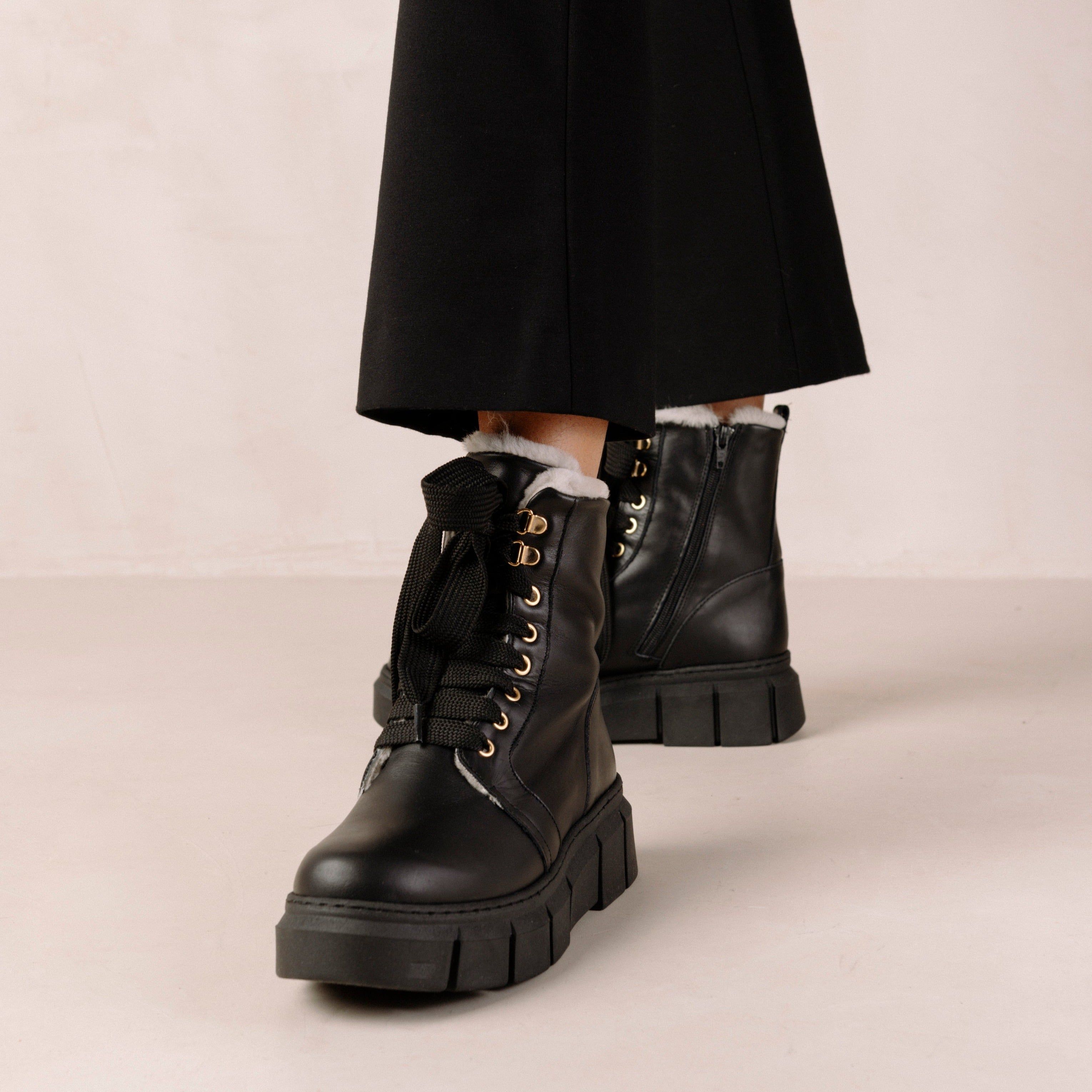 Can Can Black Shearling sold by Alohas product image thumbnail 3