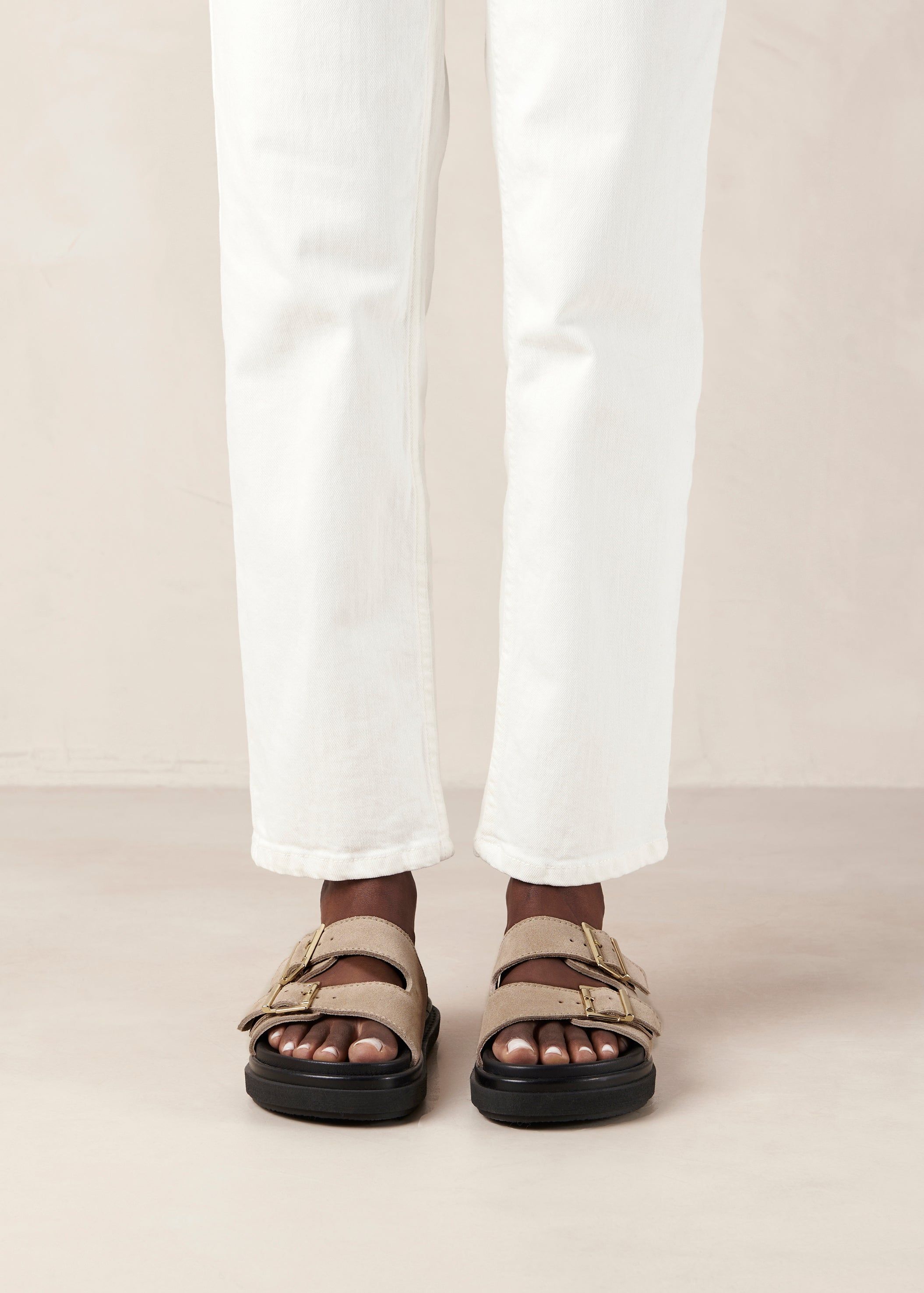 Buckle Strap Suede Taupe sold by Alohas product image thumbnail 5