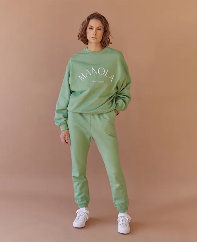 Iconic Sweatpants Green sold by Alohas