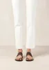 Riley Grey Leather Sandals sold by Alohas