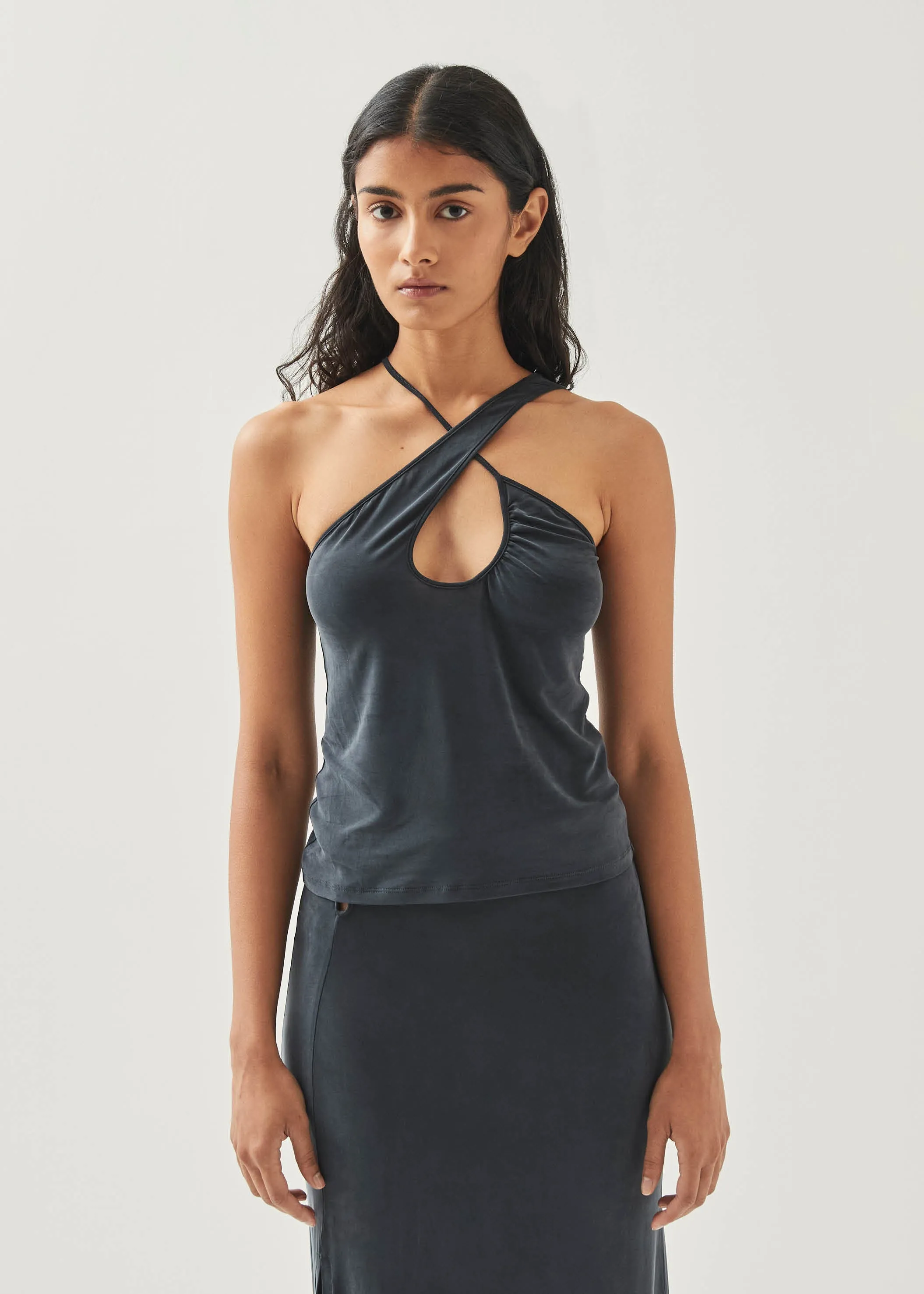 Luca Black Top sold by Alohas