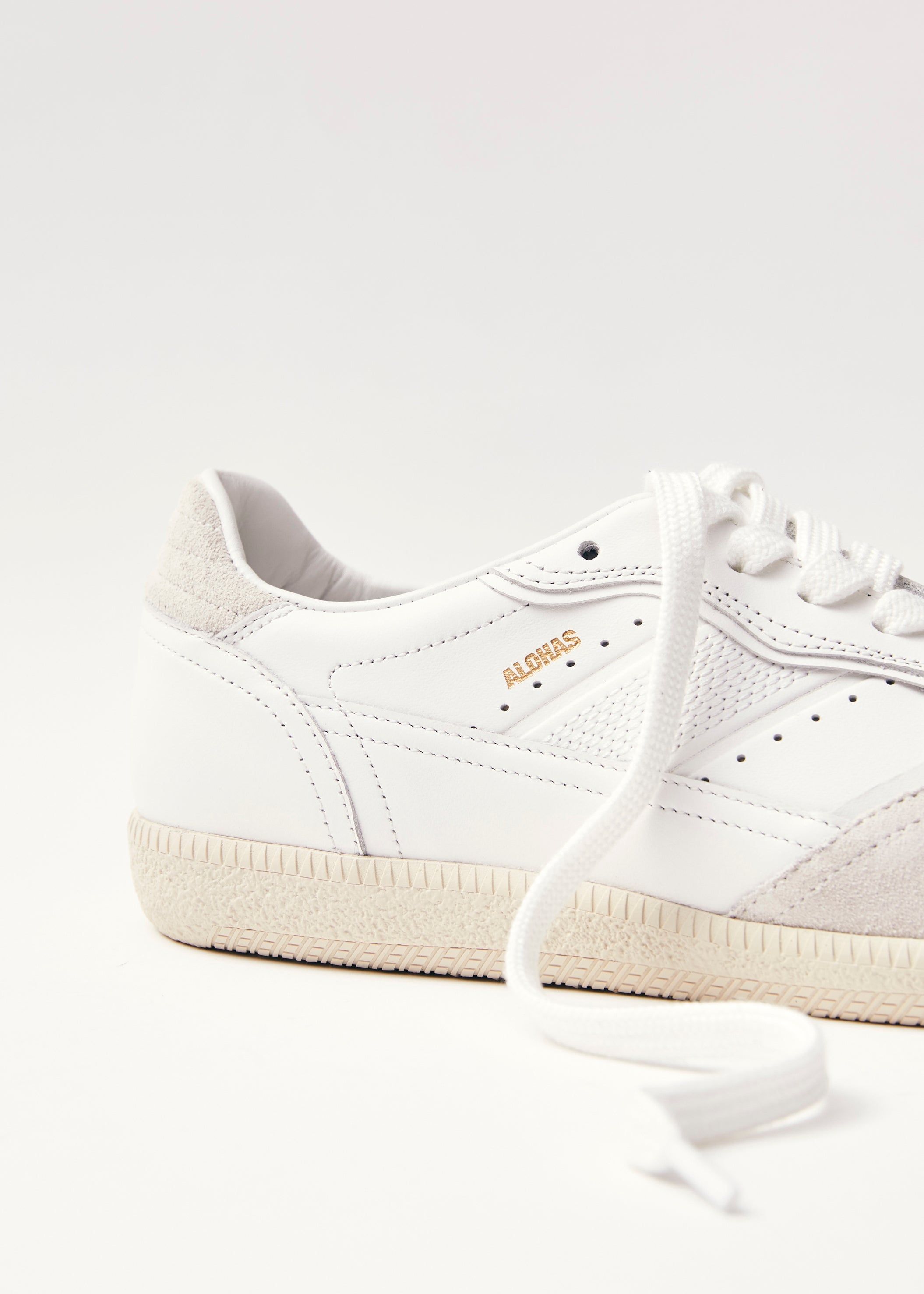 Tb.490 Light Grey Leather Sneakers sold by Alohas product image thumbnail 5