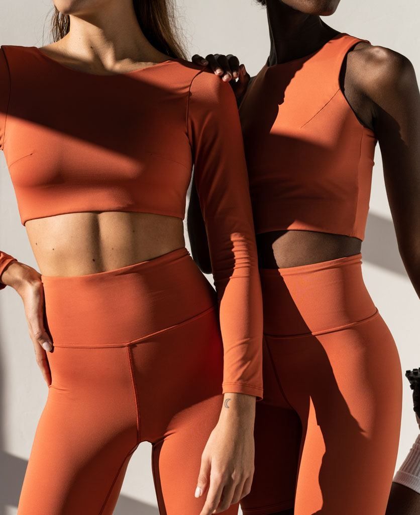 Core Crop Top Long Sleeve Riad sold by Alohas product image thumbnail 3