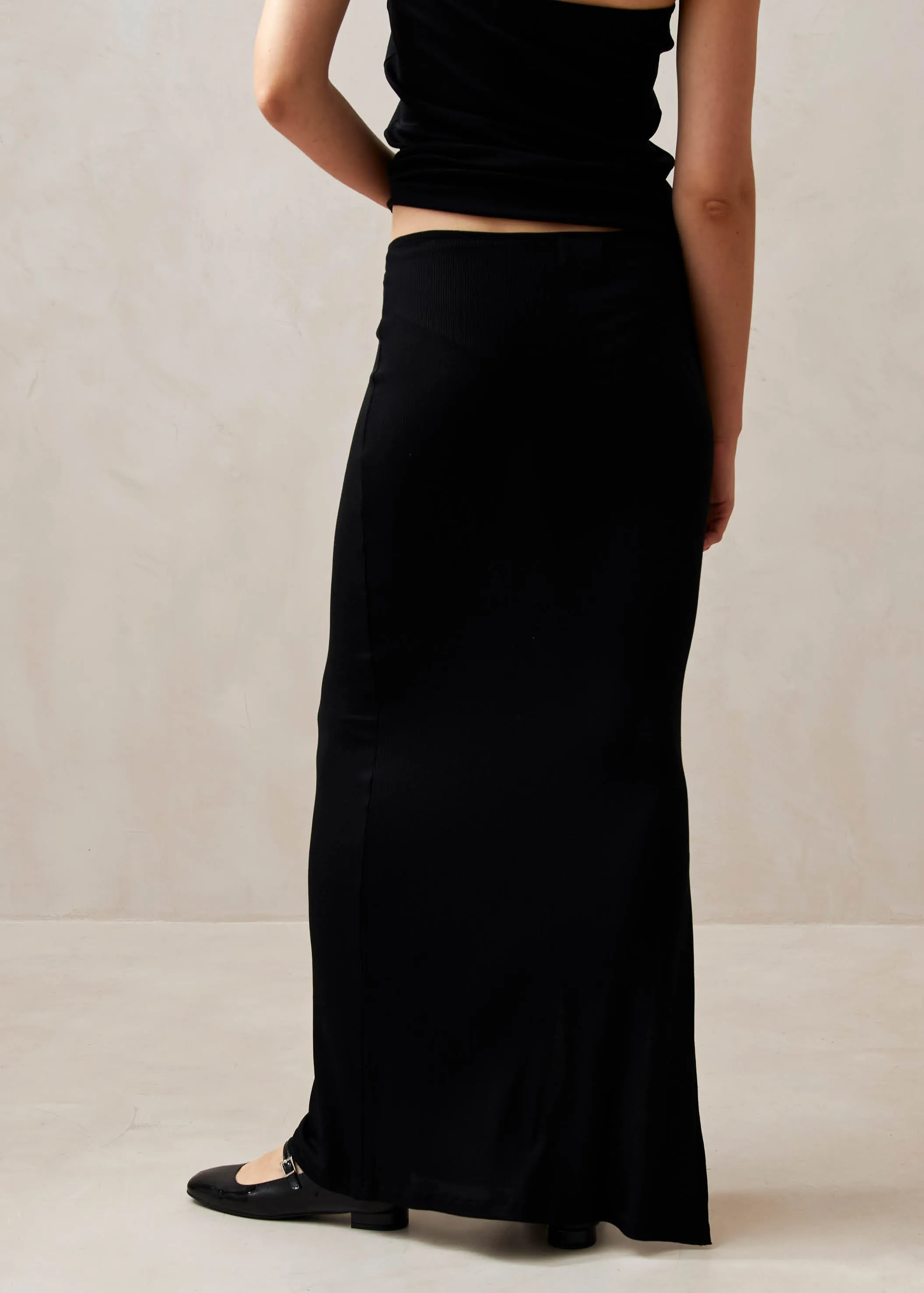 Perla Black Skirt sold by Alohas product image thumbnail 2