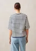 Capa Stripes Navy And White Tshirt sold by Alohas