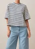 Capa Stripes Navy And White Tshirt sold by Alohas