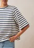 Capa Stripes Navy And White Tshirt sold by Alohas