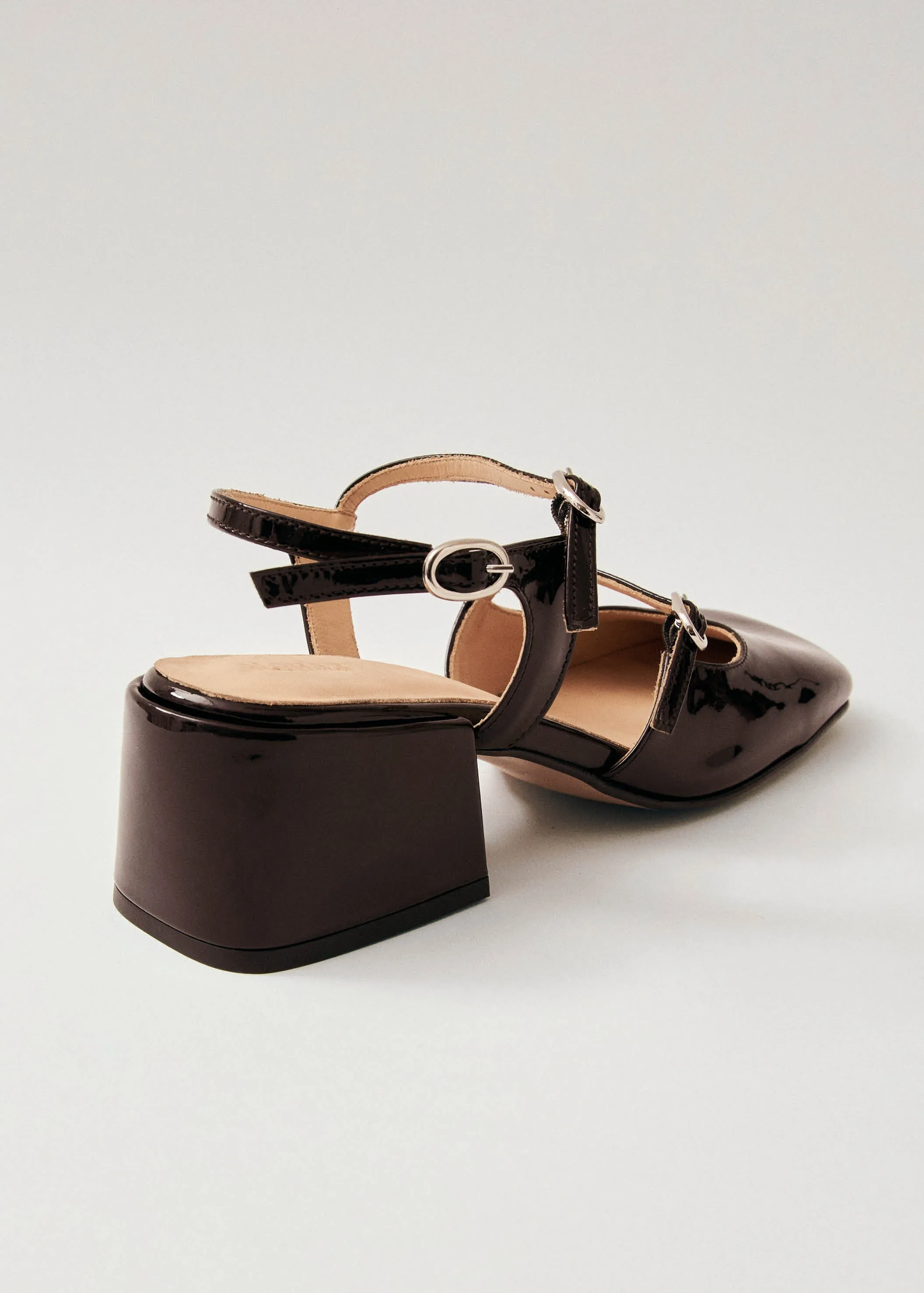 Withnee Onix Brown Leather Pumps sold by Alohas product image thumbnail 5