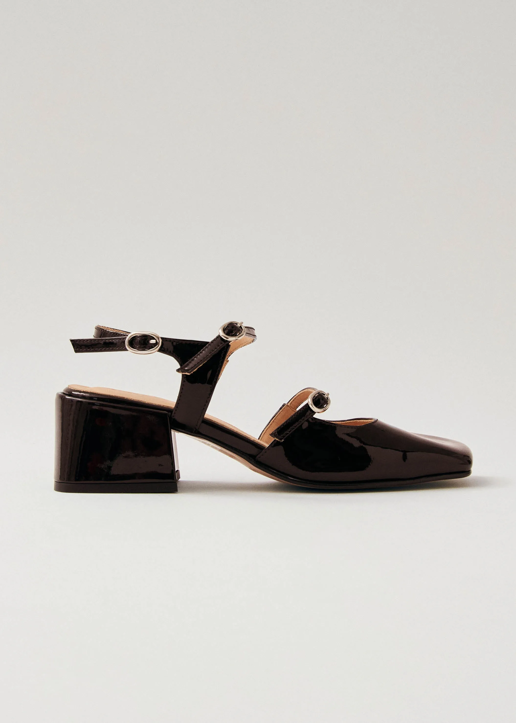 Withnee Onix Brown Leather Pumps sold by Alohas product image thumbnail 4