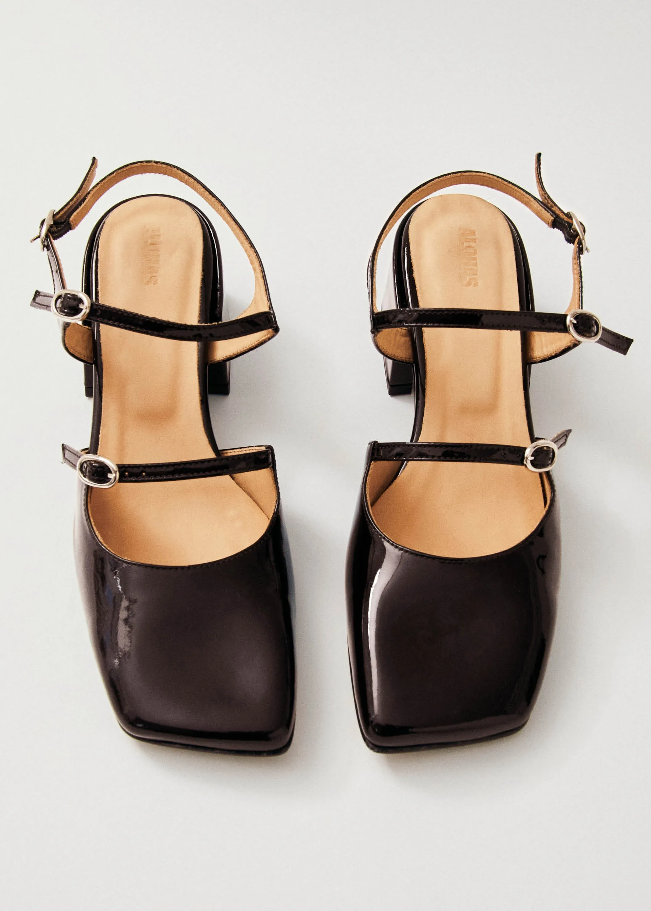 Withnee Onix Brown Leather Pumps sold by Alohas product image thumbnail 2