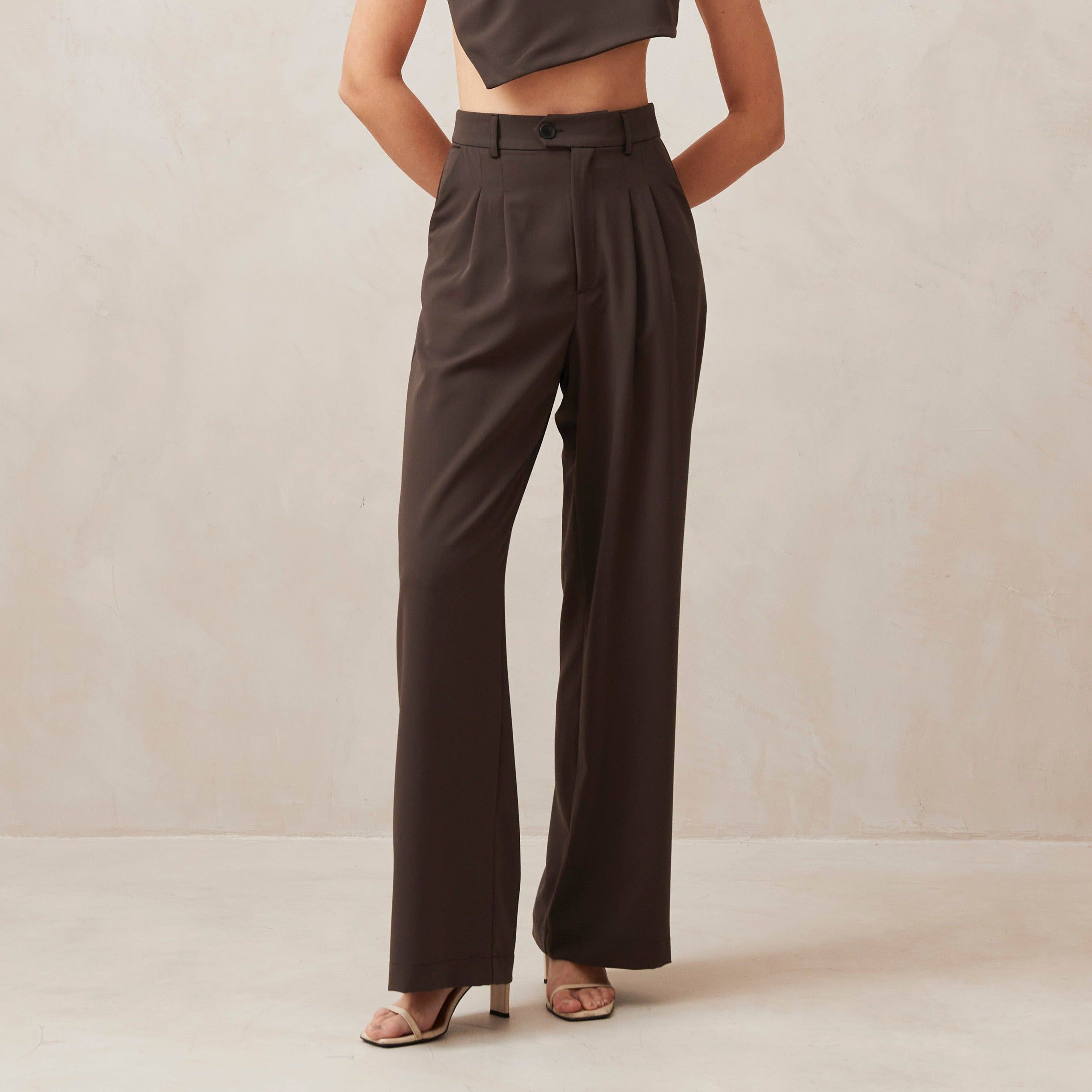 Irina Dark Brown Pants sold by Alohas product image thumbnail 3