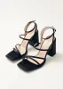 Alexa Silky Black Sandals sold by Alohas