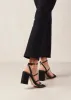 Alexa Silky Black Sandals sold by Alohas