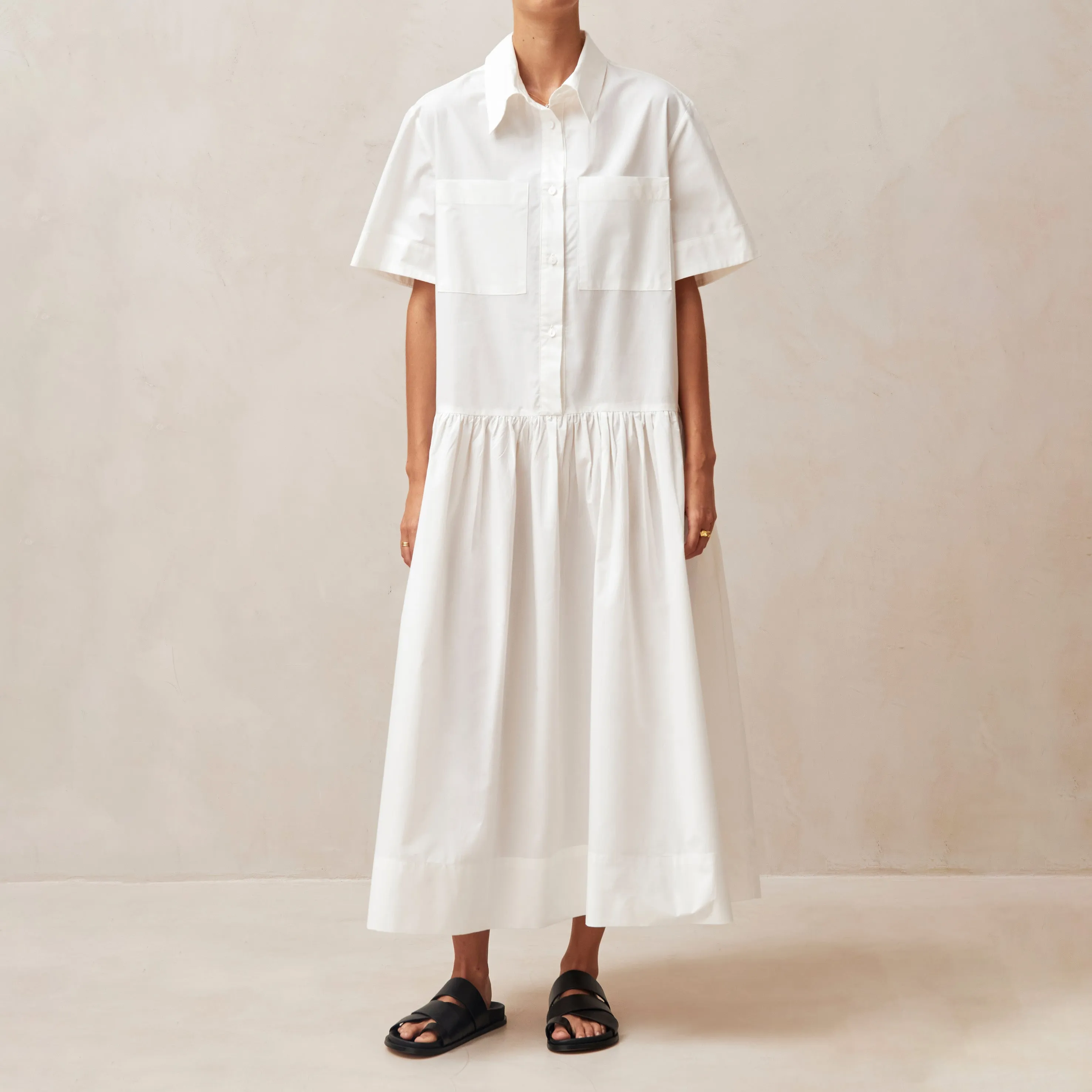 Bay White Midi Dress sold by Alohas product image thumbnail 2
