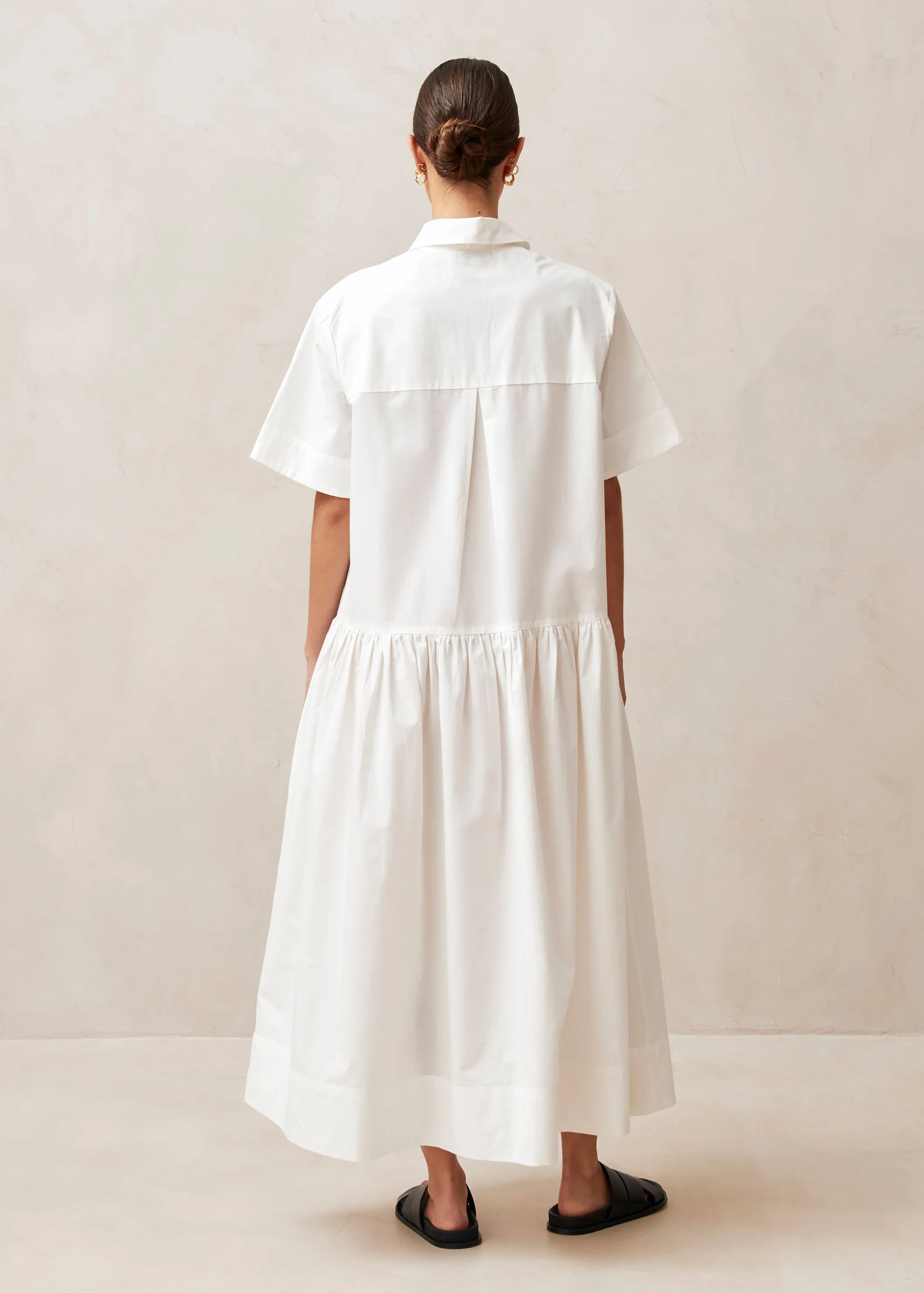 Bay White Midi Dress sold by Alohas product image thumbnail 4