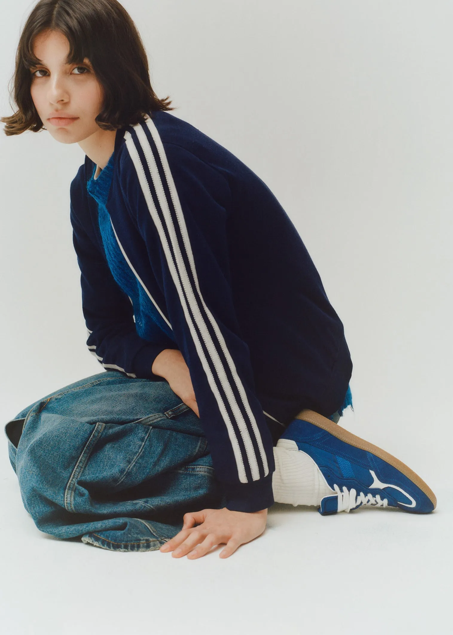 Tb.490 Rife Sheen Blue Leather Sneakers sold by Alohas product image thumbnail 2