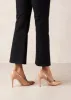 Amelia Onix Beige Leather Pumps sold by Alohas