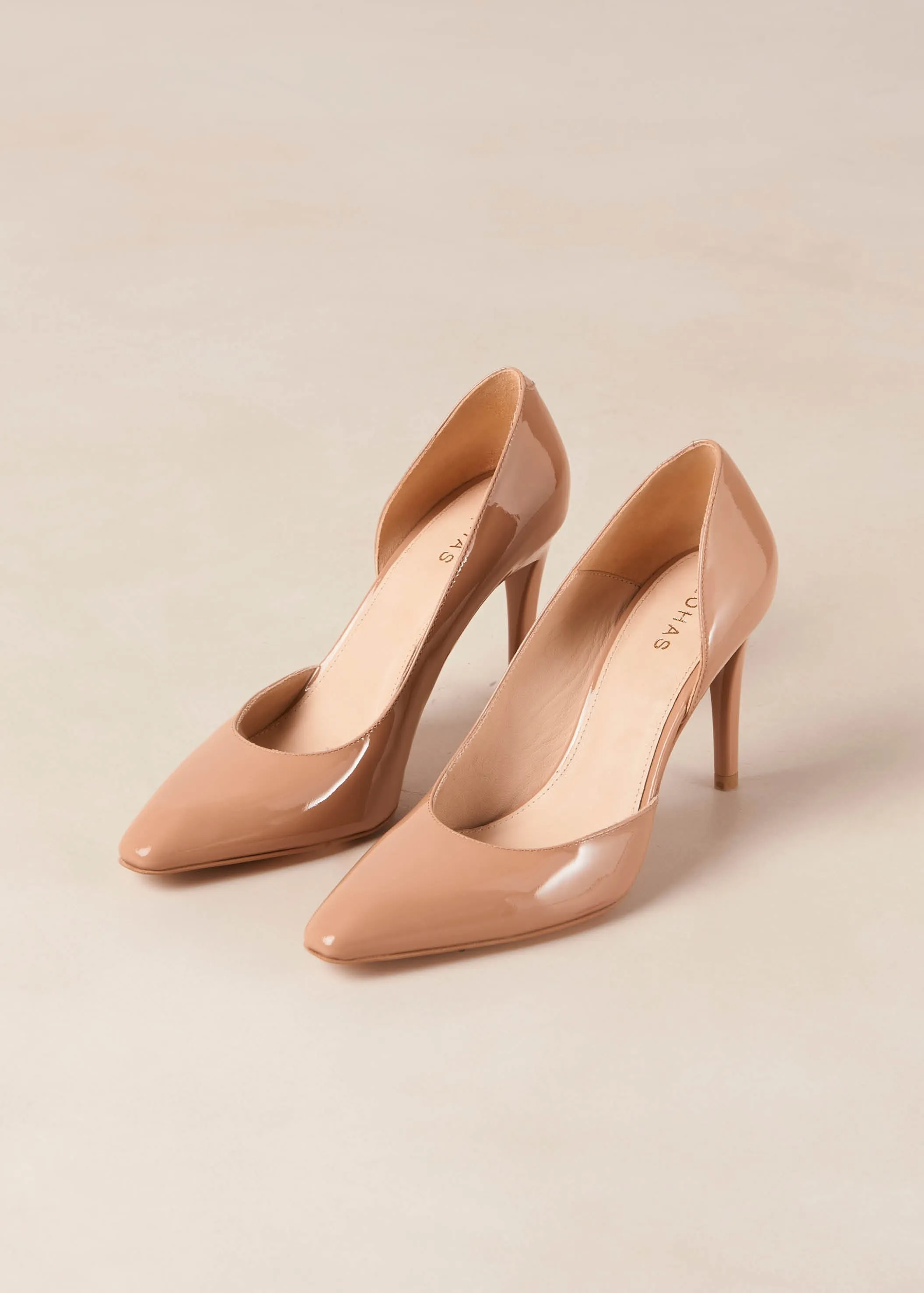 Amelia Onix Beige Leather Pumps sold by Alohas product image thumbnail 5
