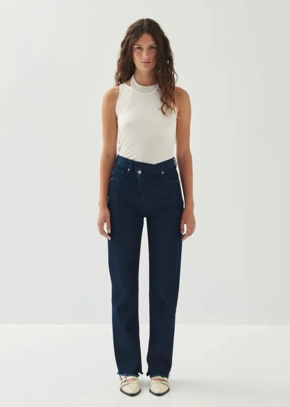 Kansas Indigo Denim Trousers sold by Alohas