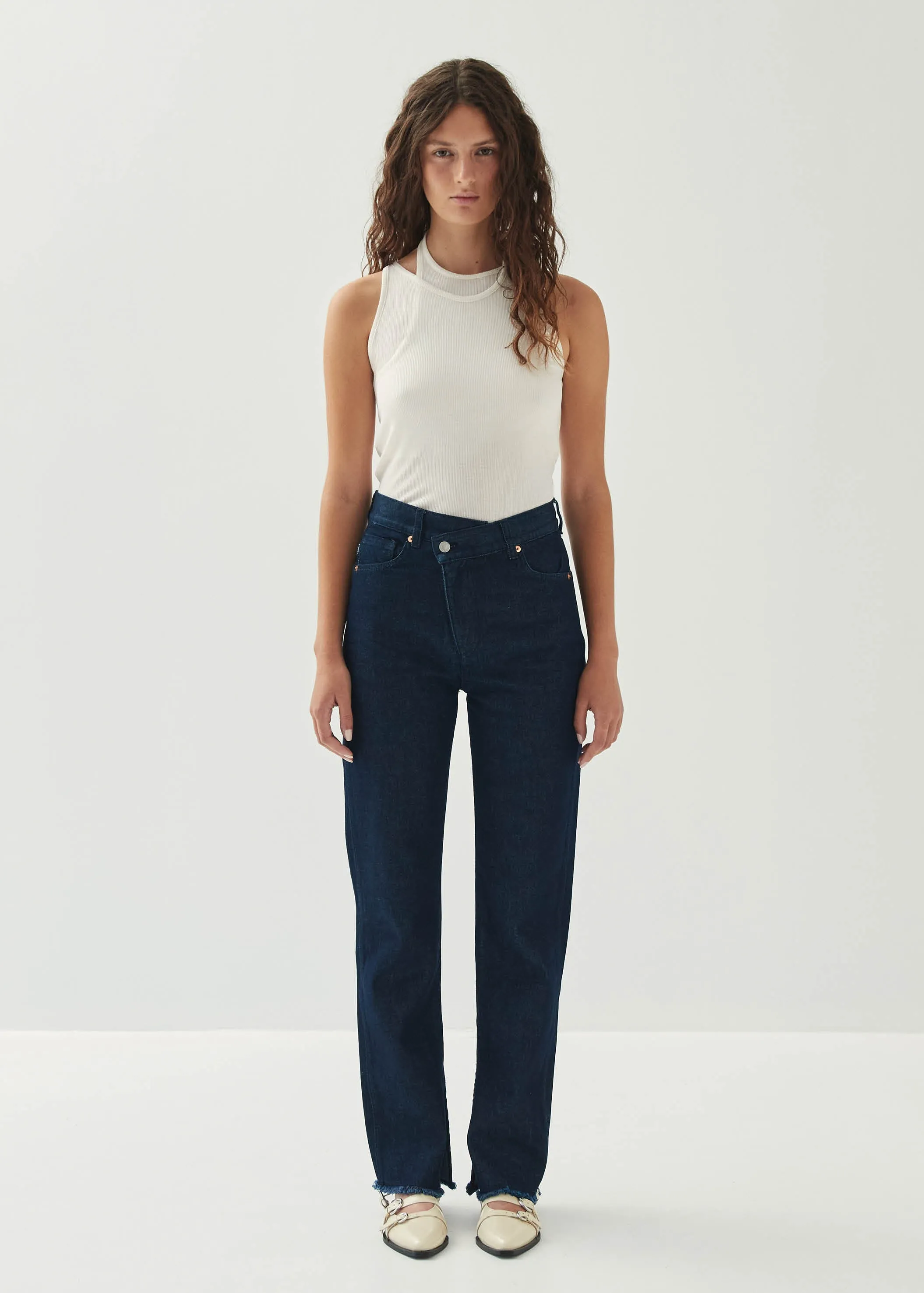 Kansas Indigo Denim Trousers sold by Alohas