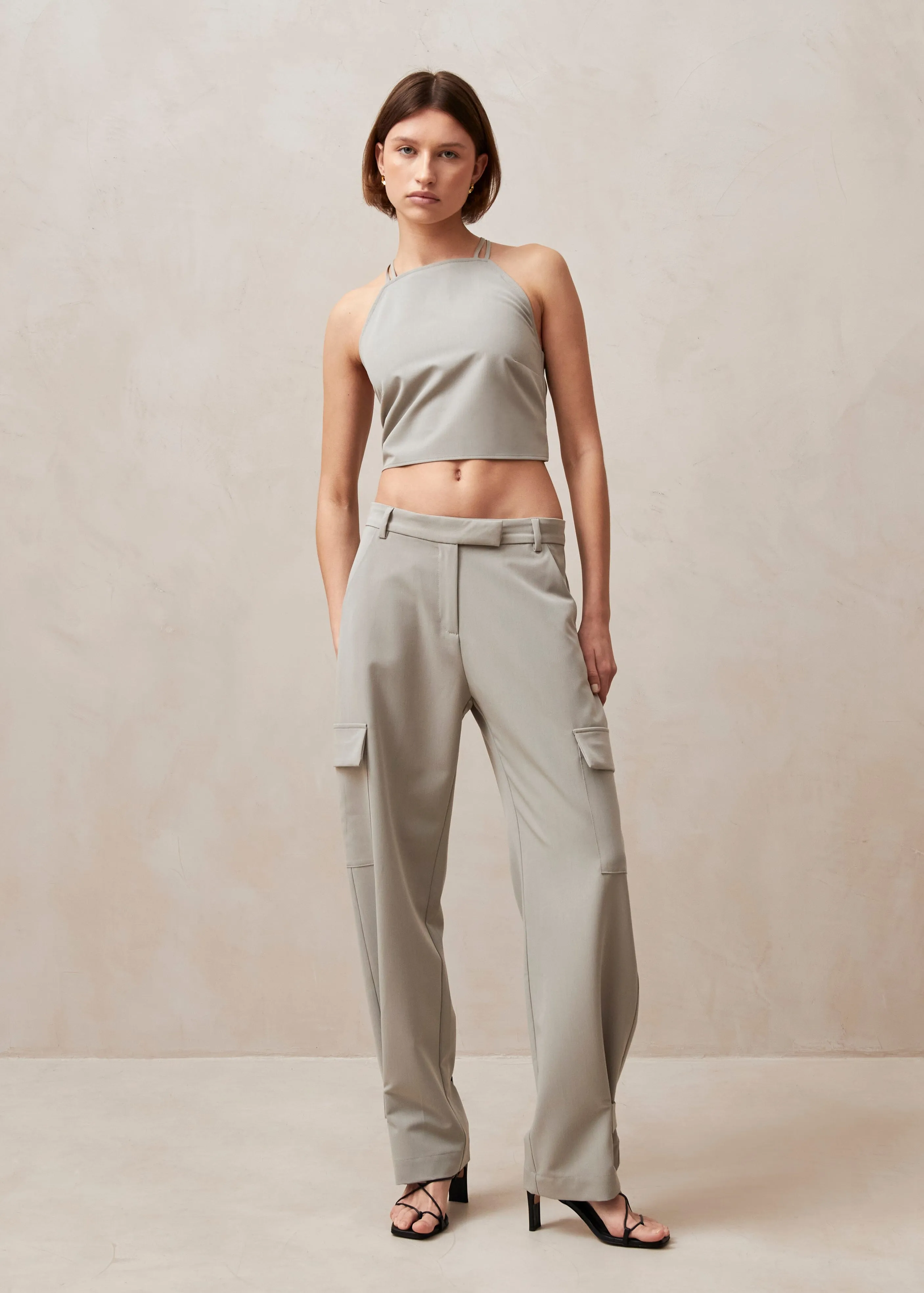 Rita Light Gray Pants sold by Alohas product image thumbnail 5