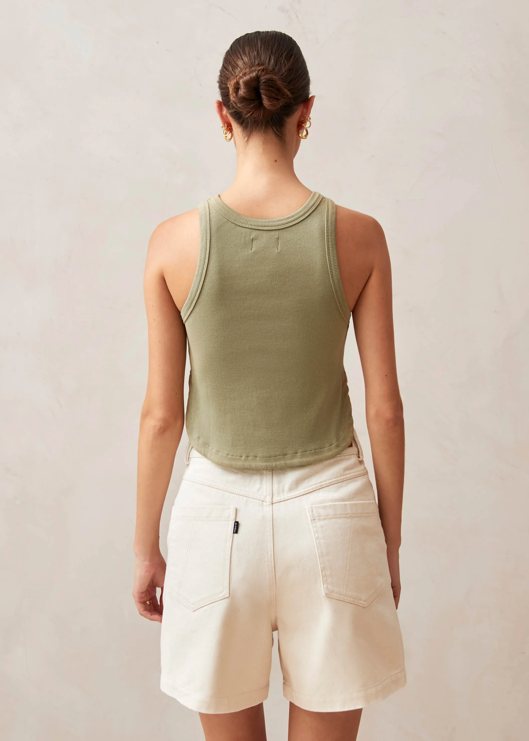 Dina Khaki Tank sold by Alohas product image thumbnail 5