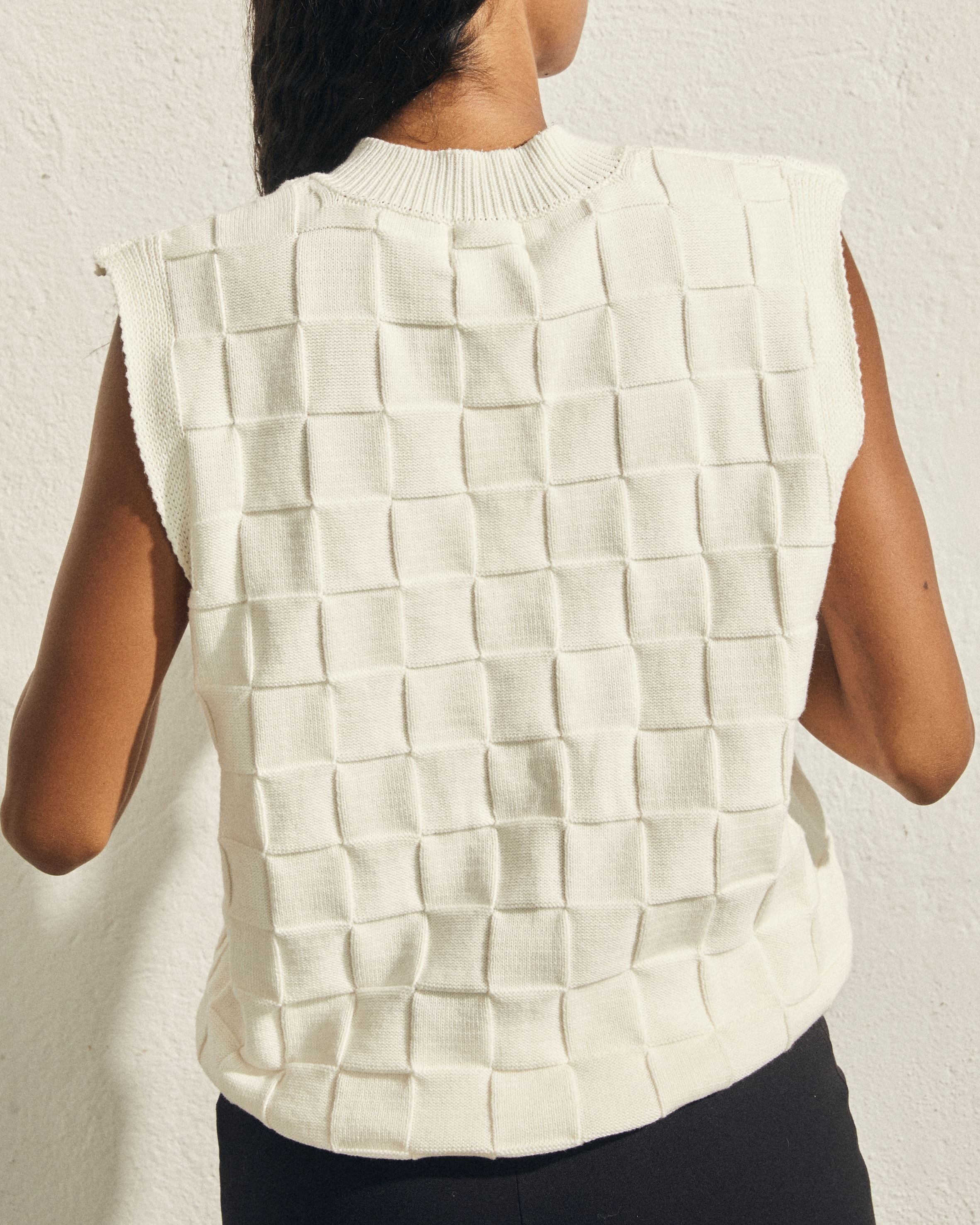 Full Time Cream Tricot Top sold by Alohas product image thumbnail 4