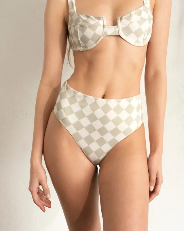 The Pentagon Bikini Bottom Celery sold by Alohas