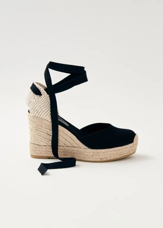 Cordelia Black Espadrilles sold by Alohas