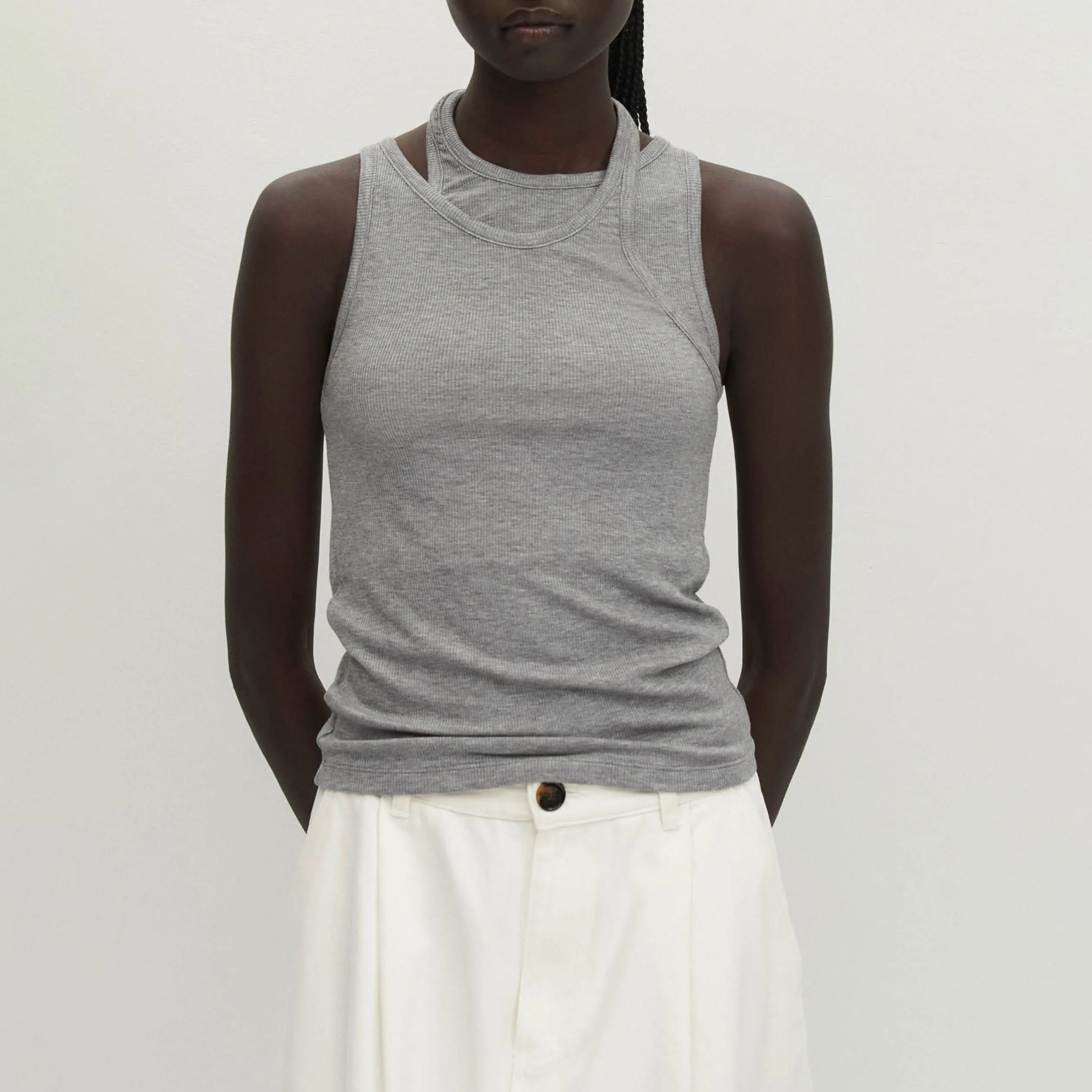 Eos Grey Melange Top sold by Alohas product image thumbnail 3