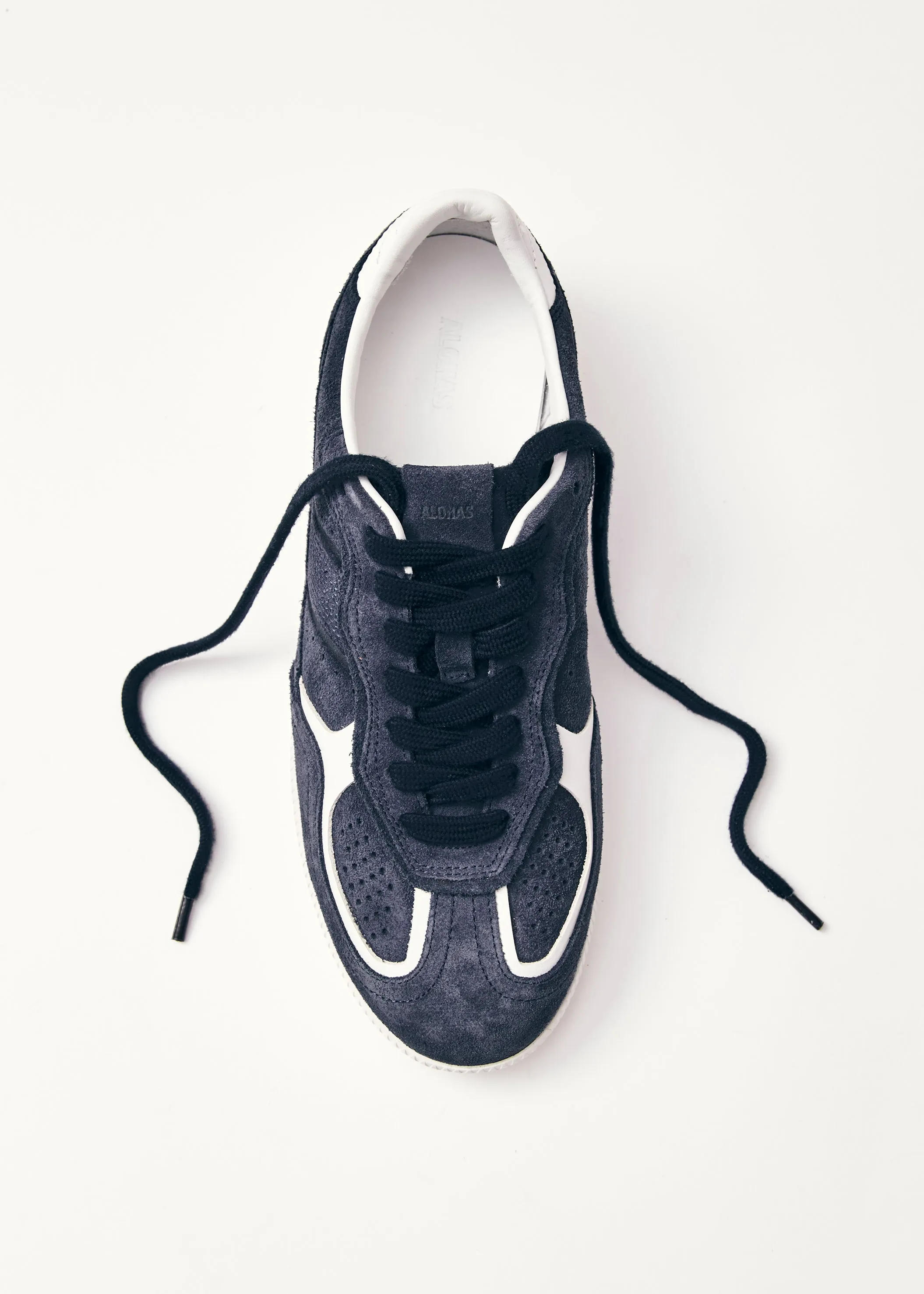 Tb.490 Rife Navy Blue Leather Sneakers sold by Alohas product image thumbnail 2